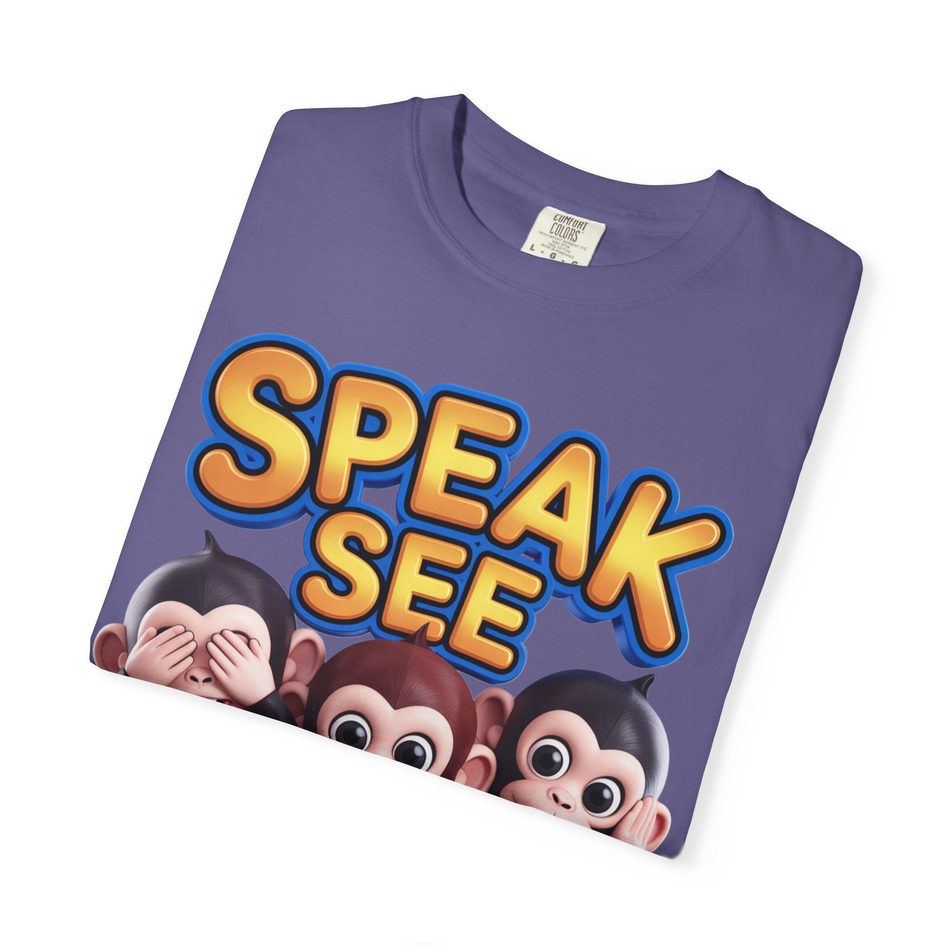 Graphic T-Shirt Speak See Hear No Evil