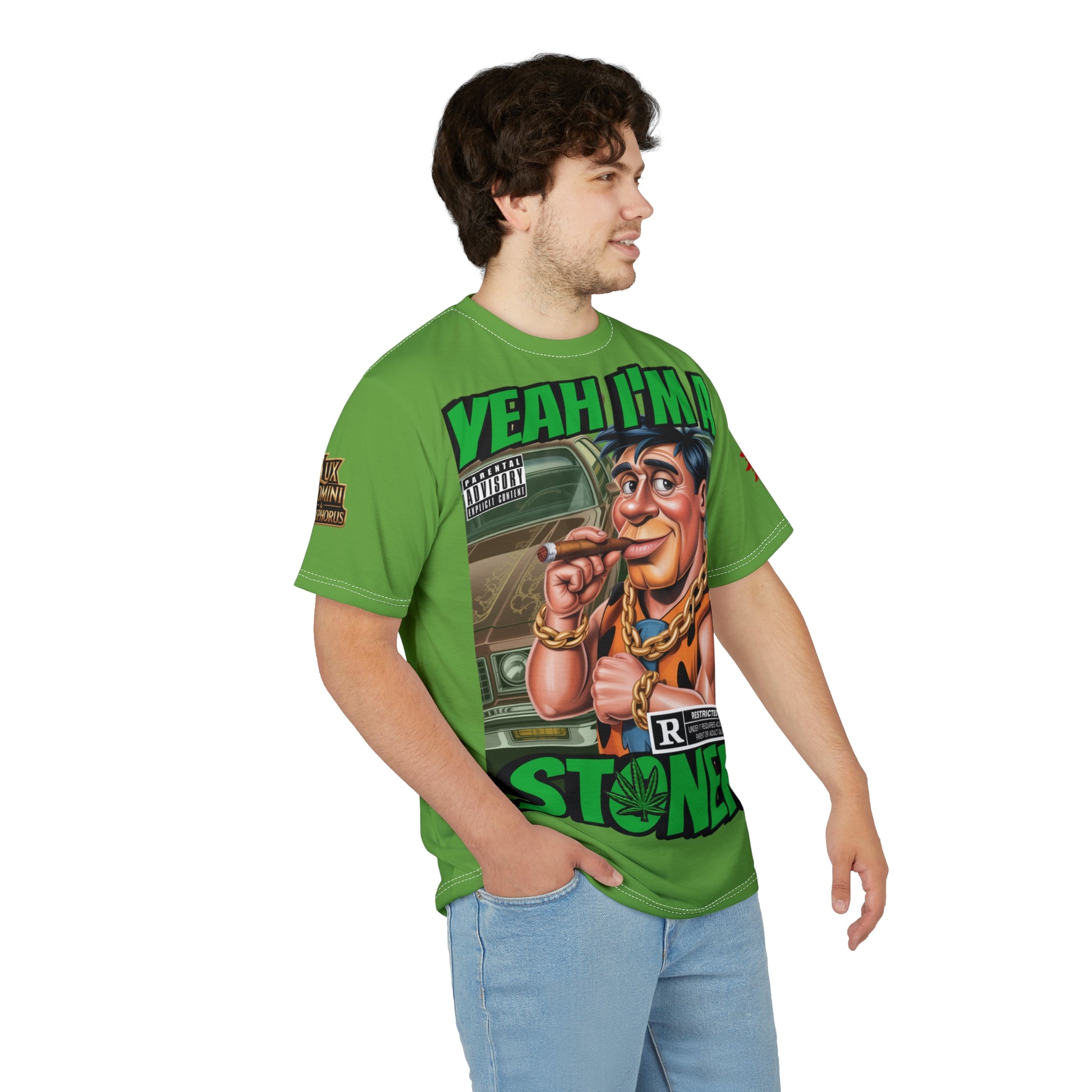 Yeah I'm a Stoner T-Shirt LD&P APPAREL Light Green