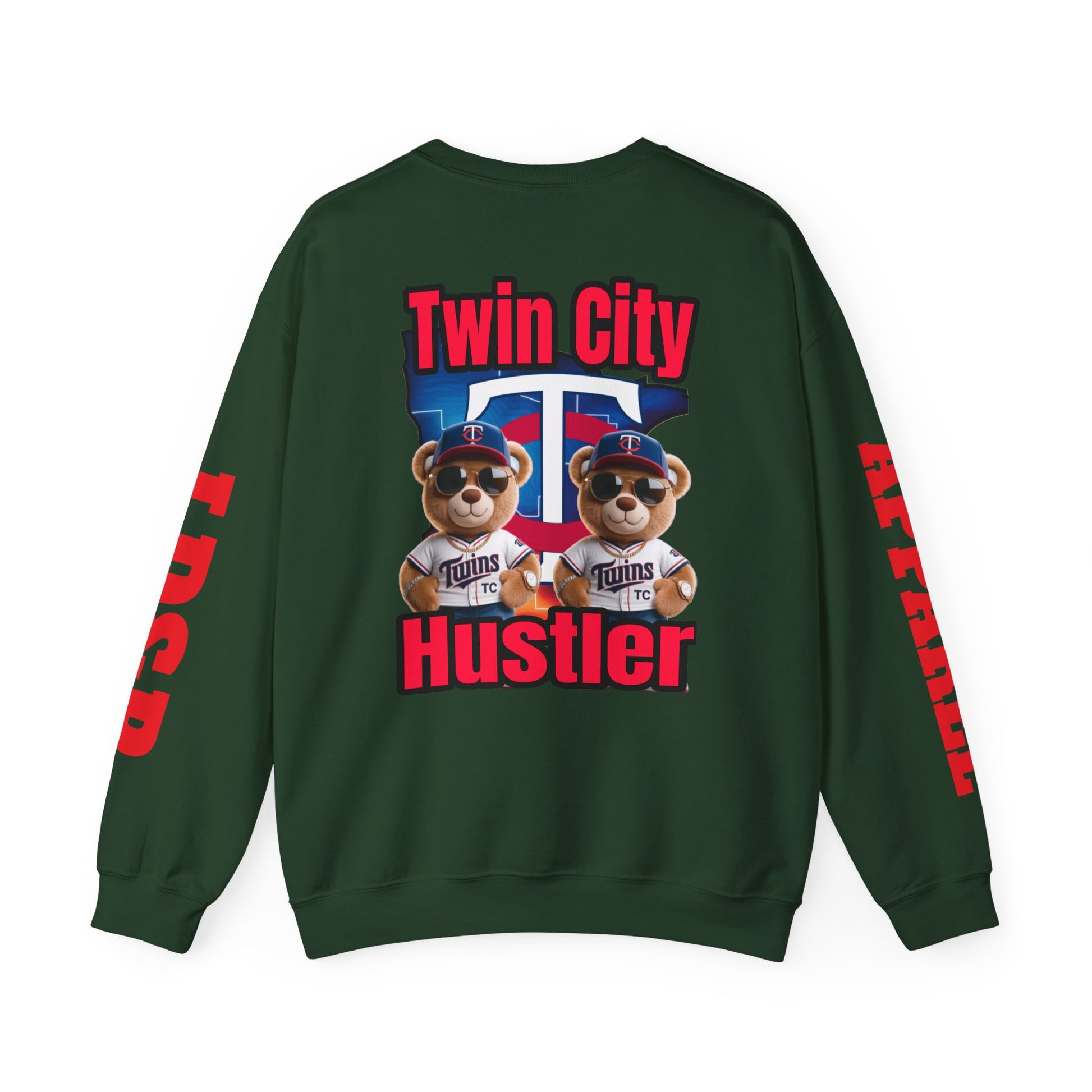 Crewneck Sweatshirt Twin City Hustler LD&P Apparel Design