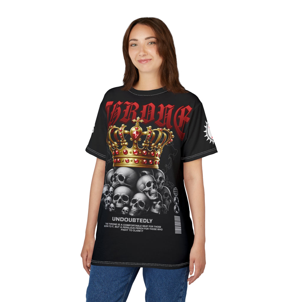Throne Skull Crown Tee LD&P APPAREL Black