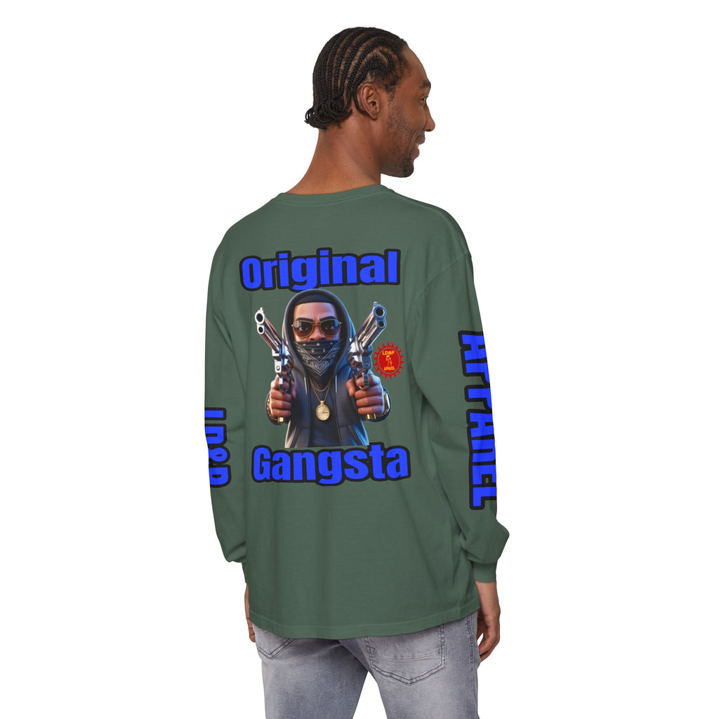 Long Sleeve T-Shirt Original Gangsta LD&amp;P Apparel Design