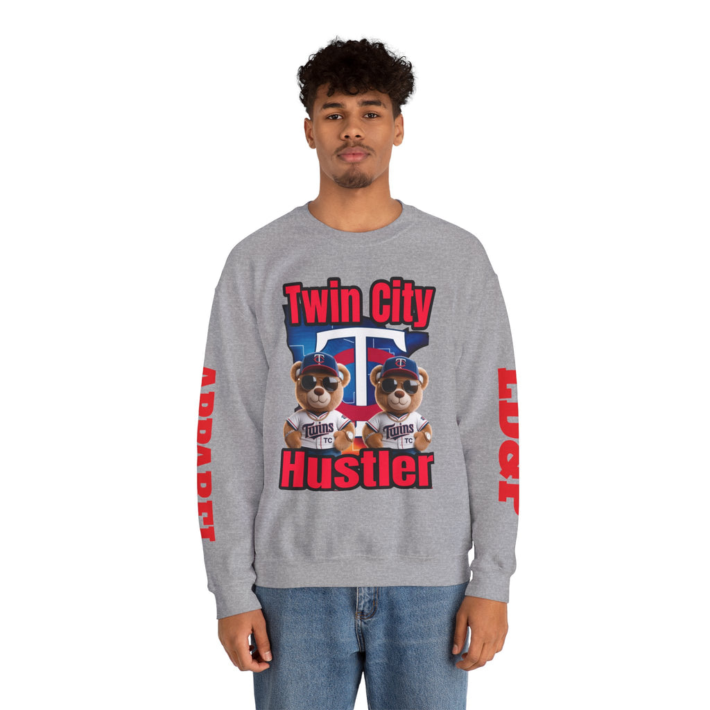 Crewneck Sweatshirt Twin City Hustler LD&P Apparel Design