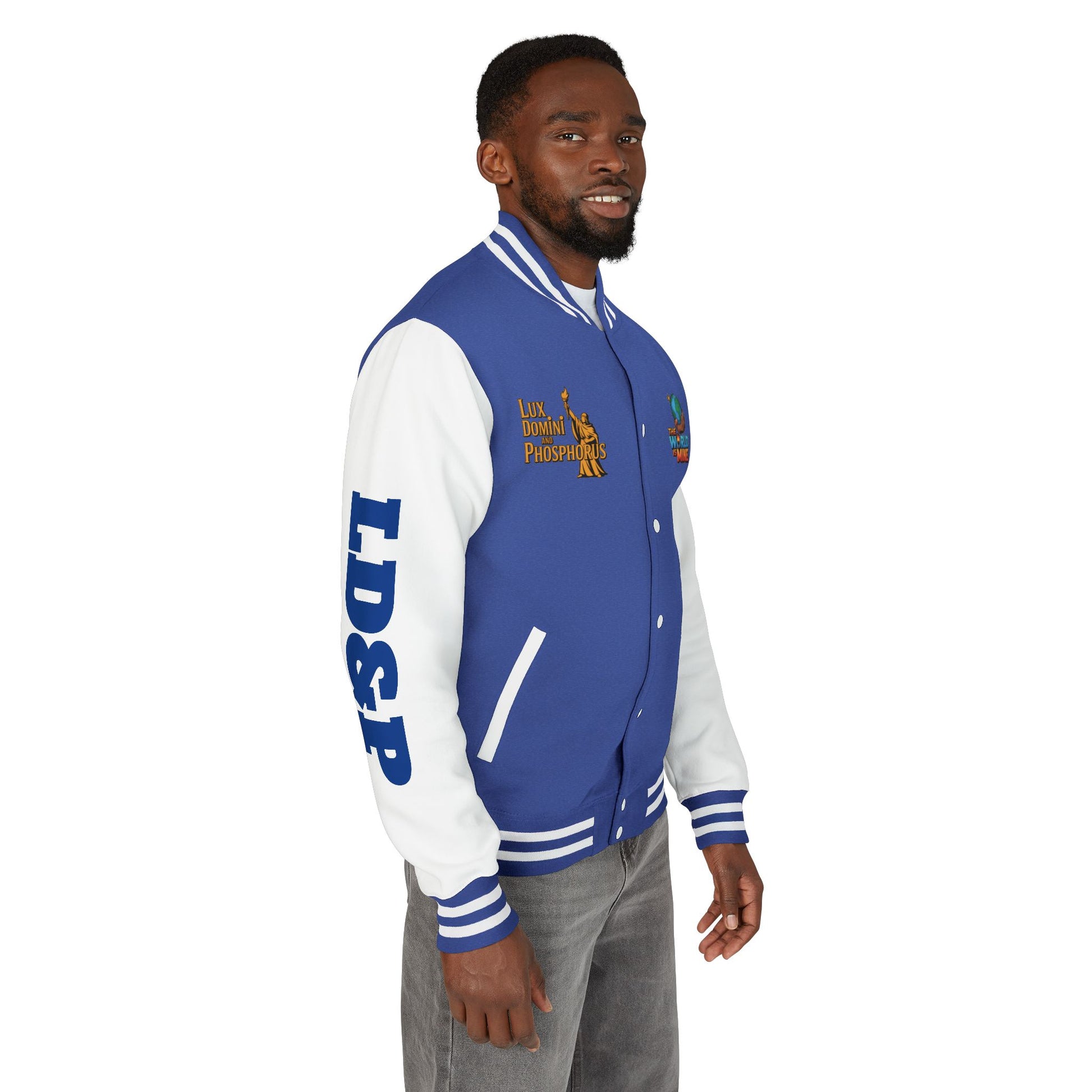 Letterman Jacket - The World is Mine LD&P APPAREL Design