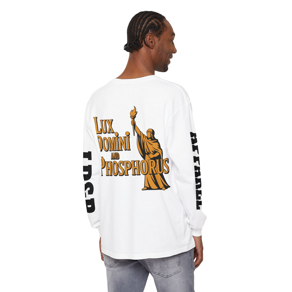 Long Sleeve T-Shirt Lux Domini and Phosphorus LD&P Apparel Design