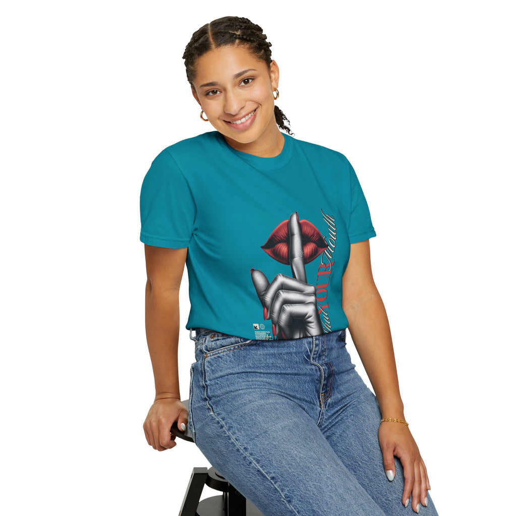 Dyed T-shirt - Big Moma Print