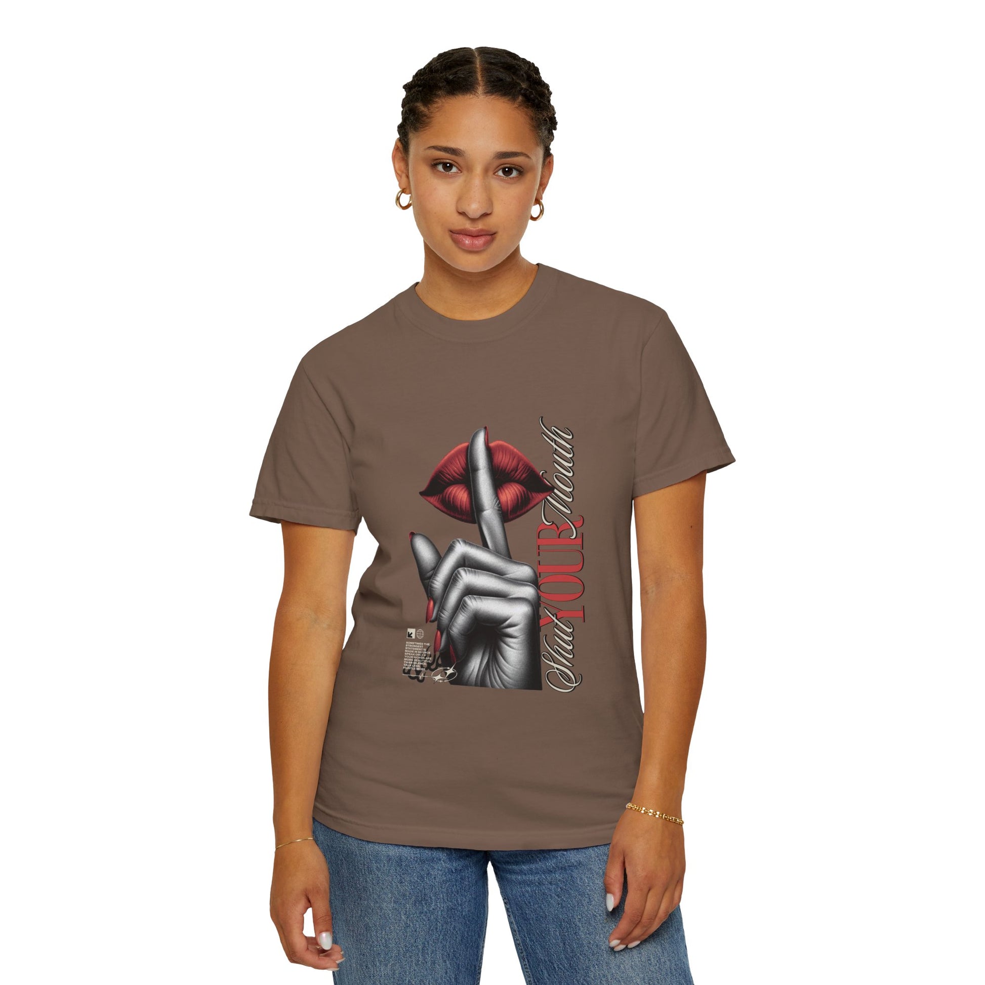 Dyed T-shirt - Big Moma Print