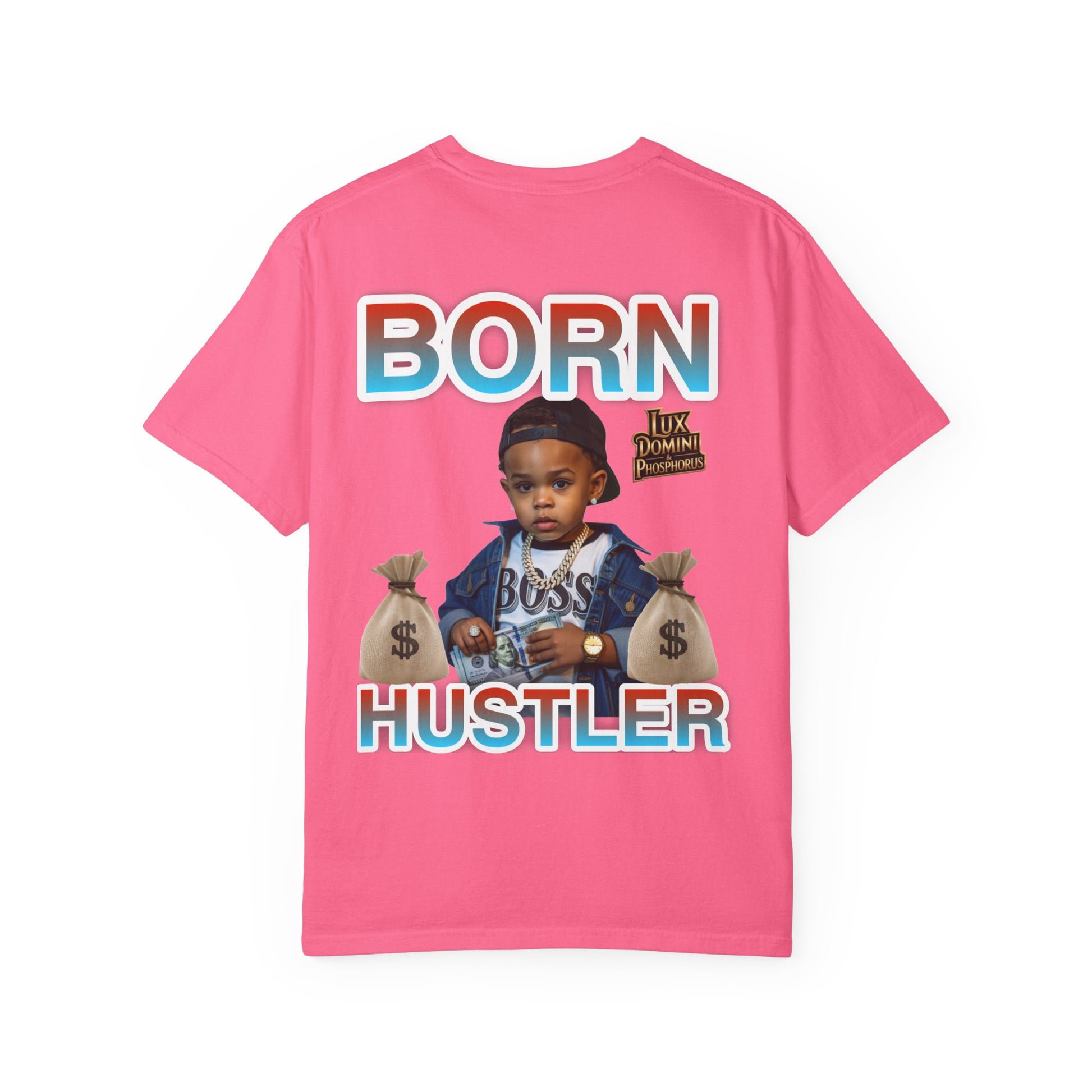 Garment-Dyed T-shirt BORN HUSTLER LD&P APPAREL