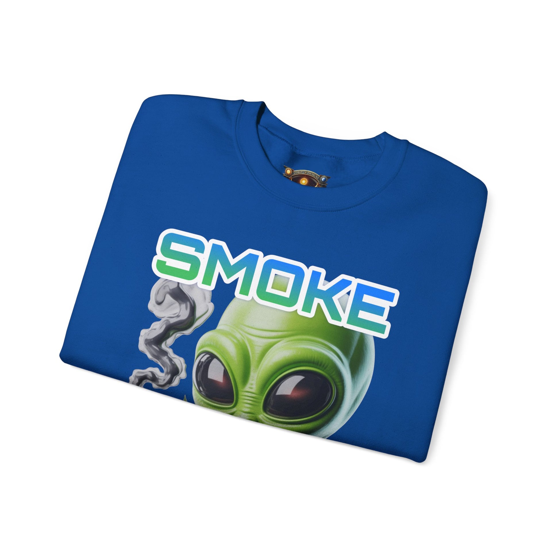 Crewneck Sweatshirt - Smoke That LD&P APPAREL Design