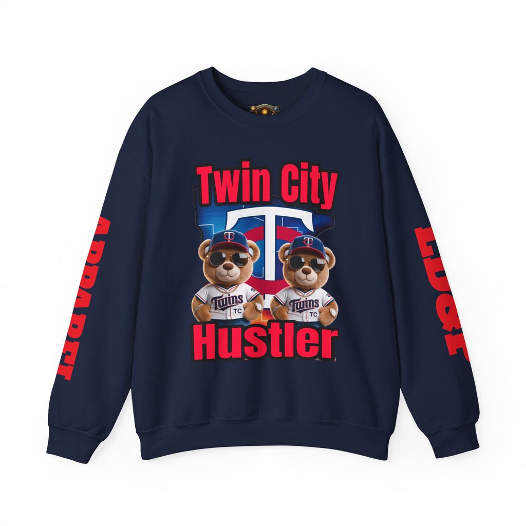 Crewneck Sweatshirt Twin City Hustler LD&P Apparel Design