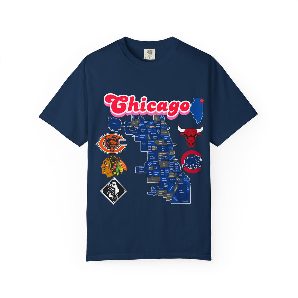 Chicago Unisex T-shirt - Vintage Chicago Design