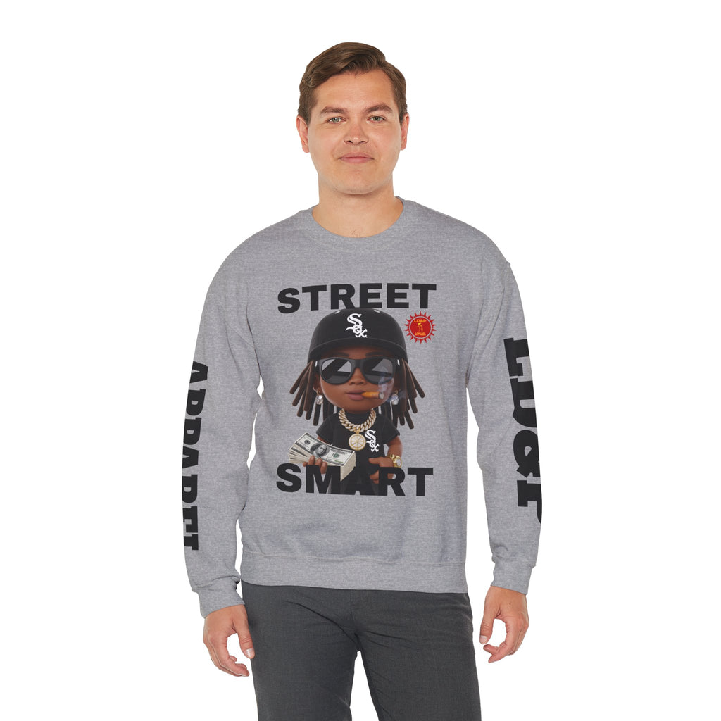 Street Smart Crewneck Sweatshirt - Urban Casual Wear