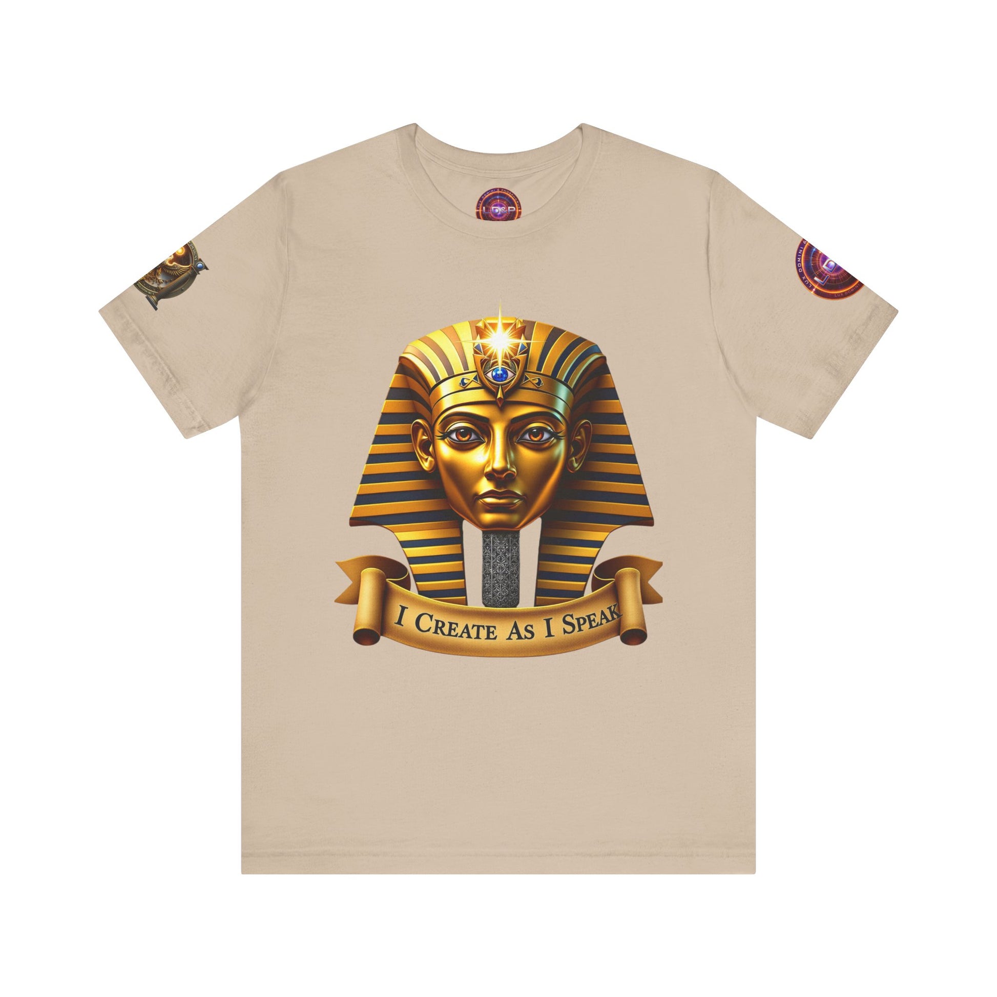 Artist Unisex Tee - I Speak As I Create Design