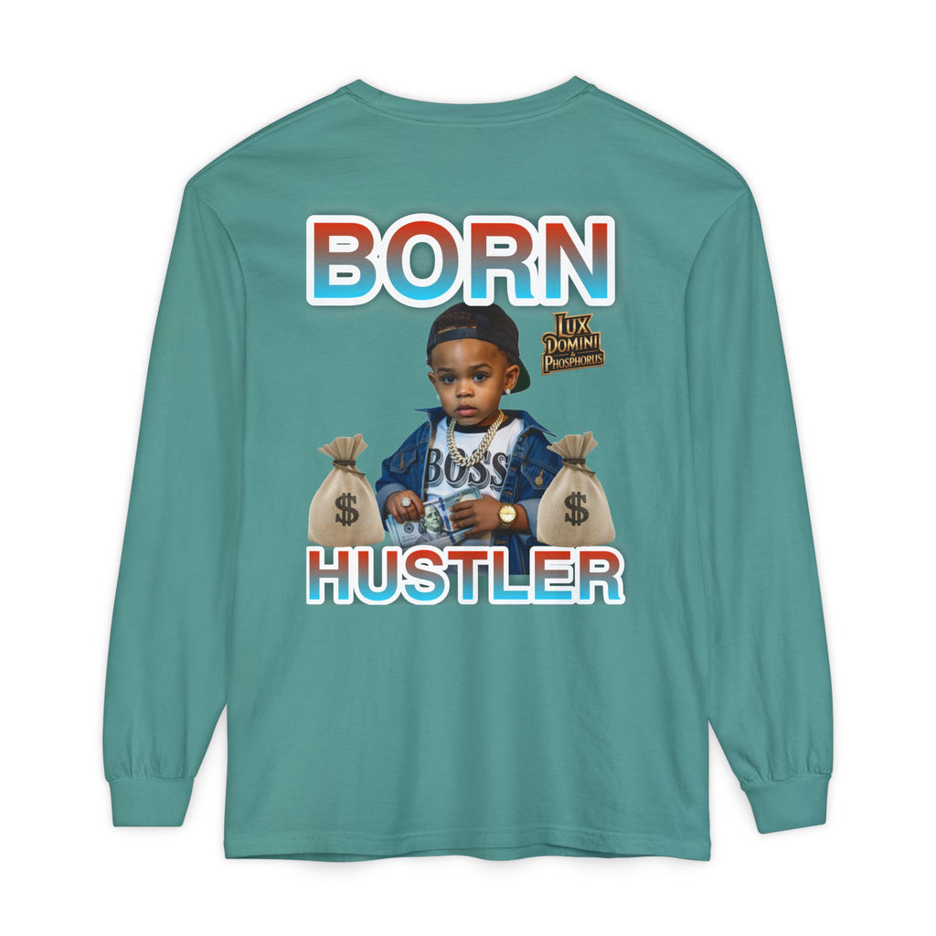 Long Sleeve T-Shirt Born Hustler Apparel