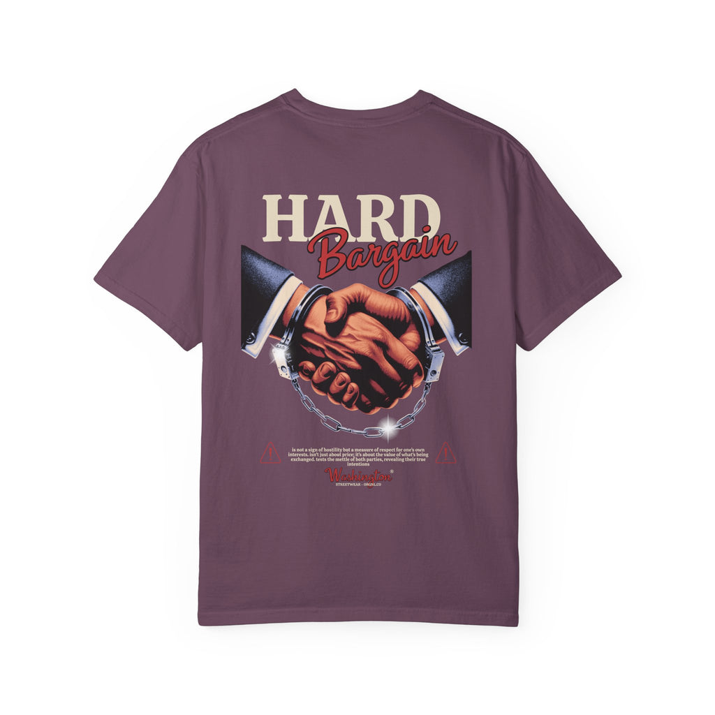 Garment-Dyed T-shirt Hard Bargain Graphic Tee