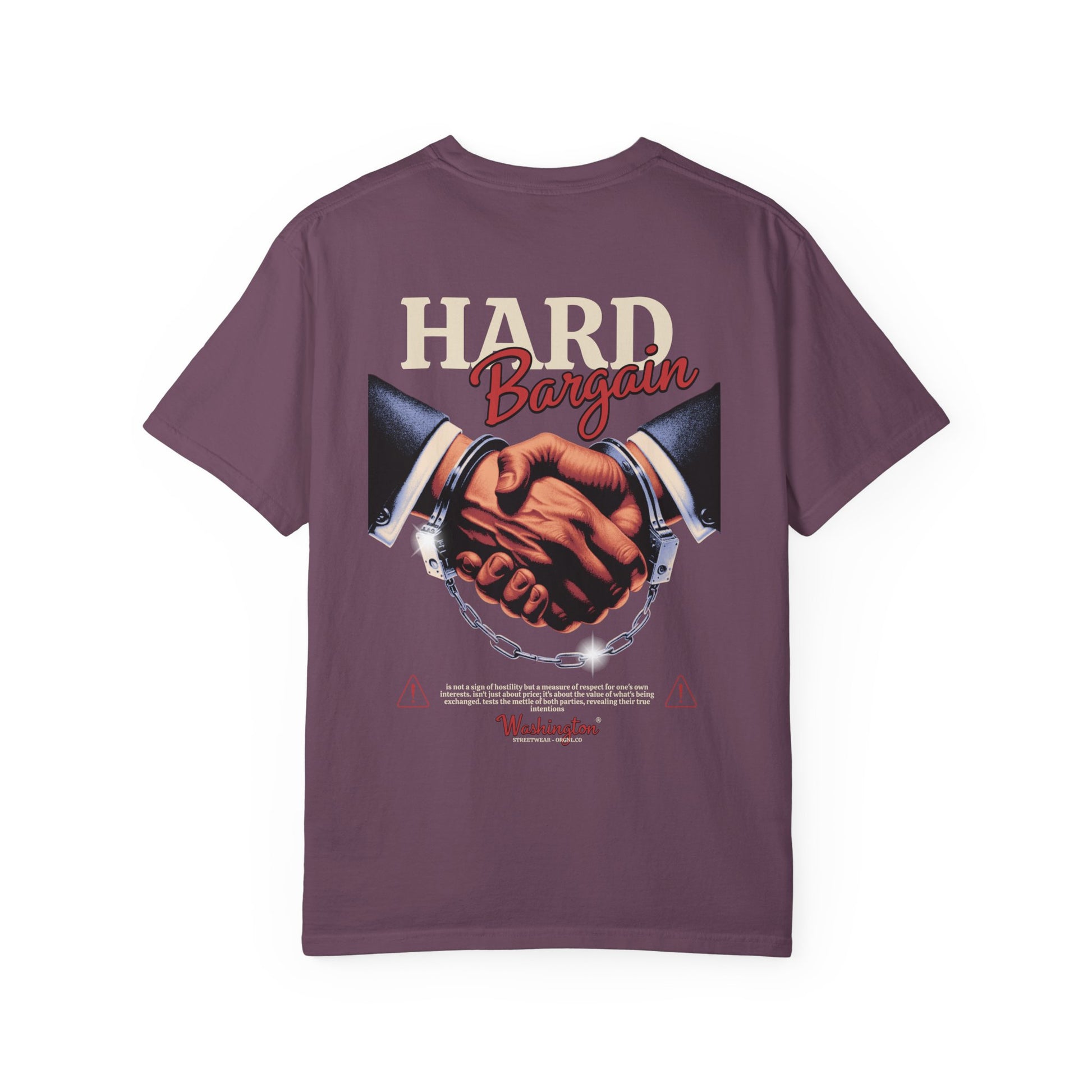 Garment-Dyed T-shirt Hard Bargain Graphic Tee