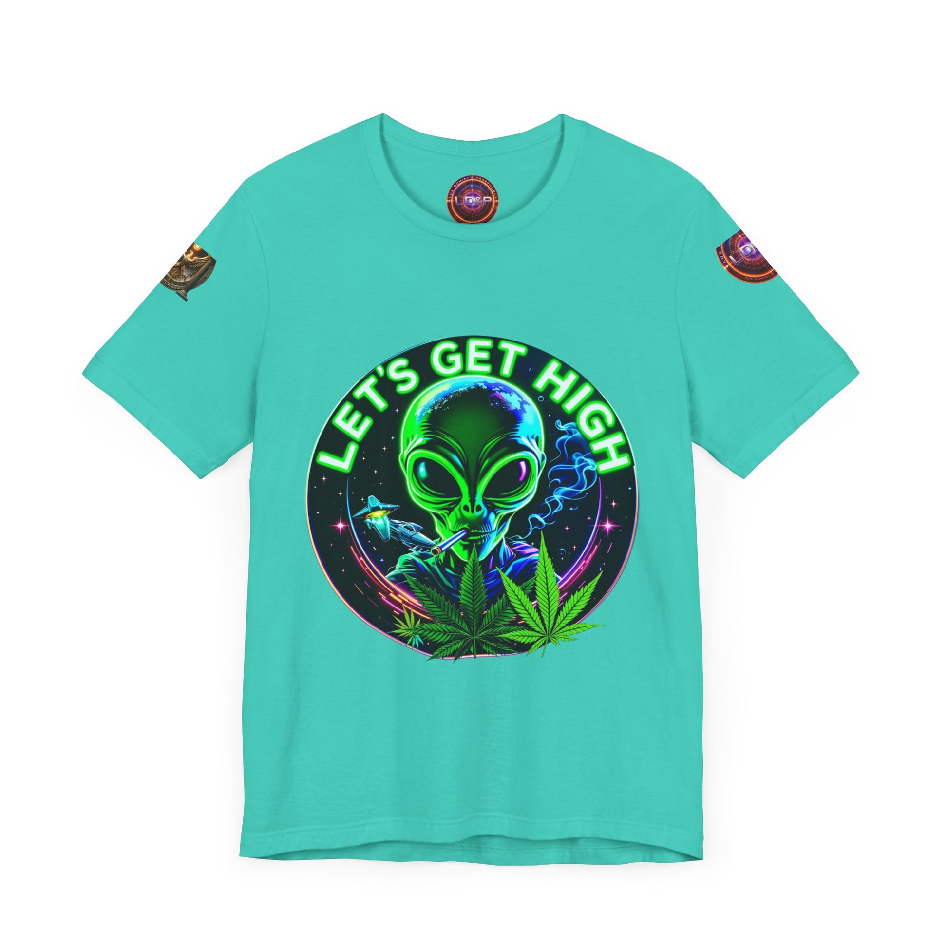 LD&P Apparel Designs Alien lets get high