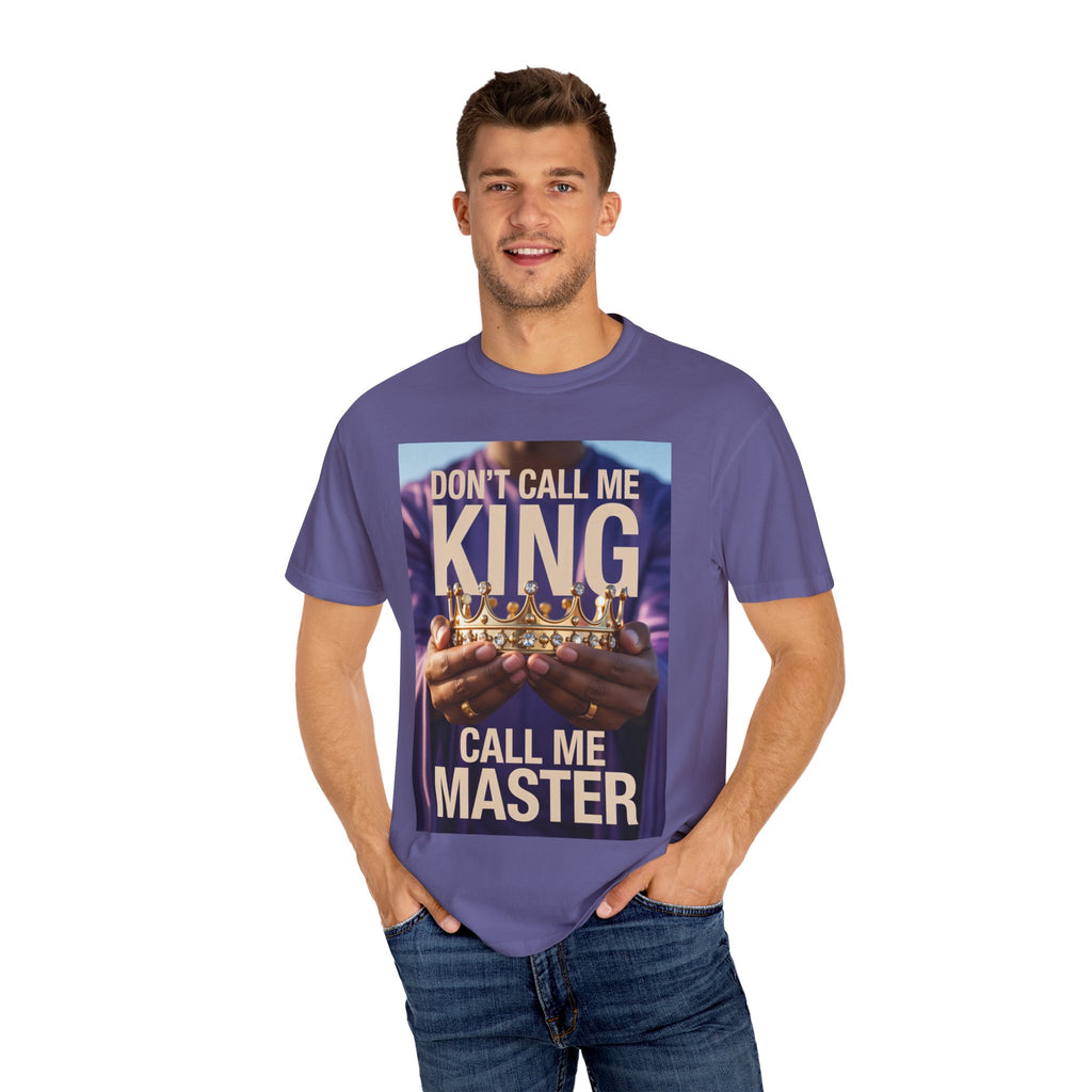 Unisex T-shirt Call Me Master Design
