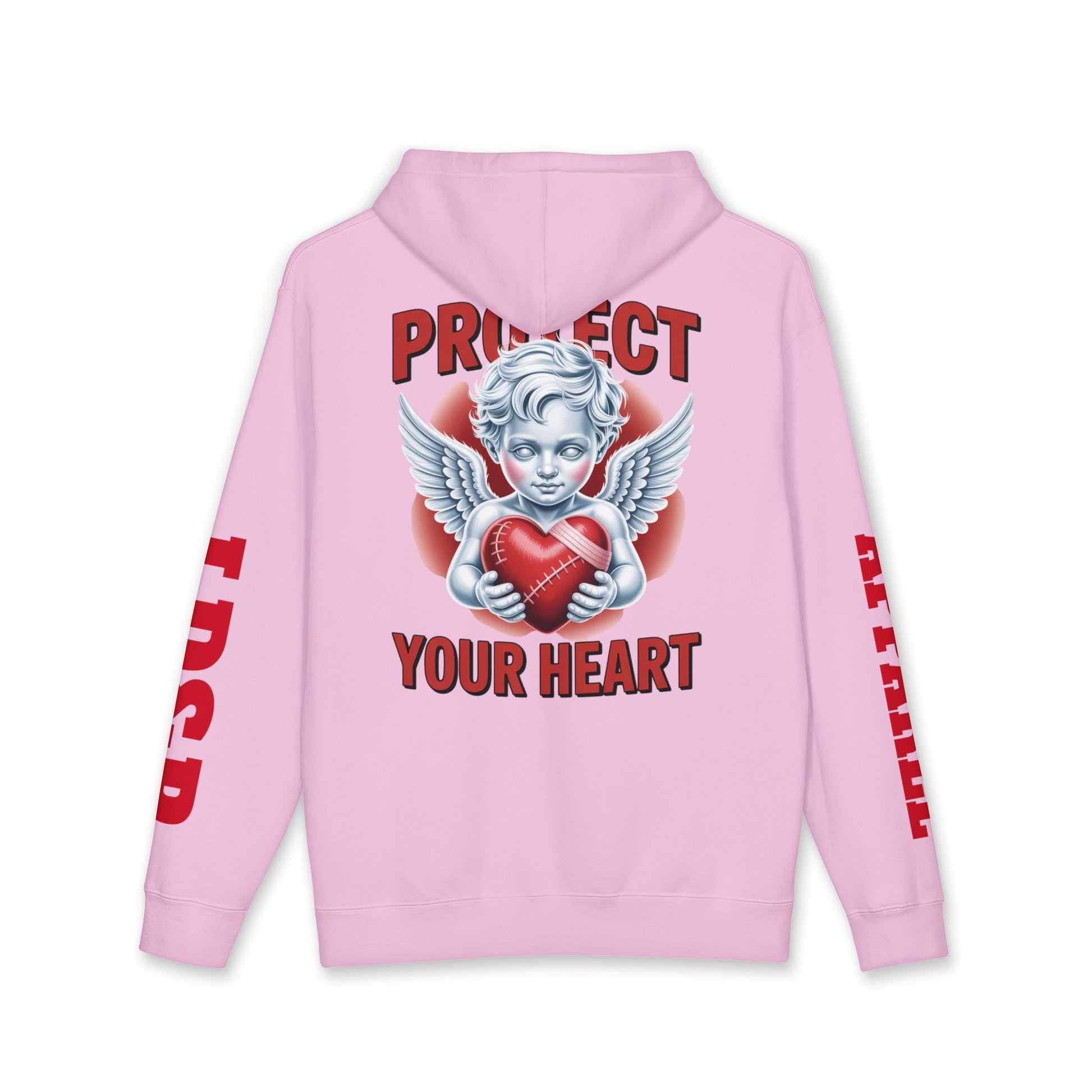 Hooded Sweatshirt - 'protect your heart' Bold Graphic Design