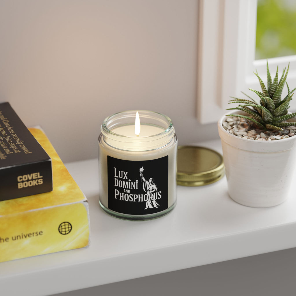Lux Domini & Phosphorus Coconut Apricot Scented Candle (4oz & 9oz)