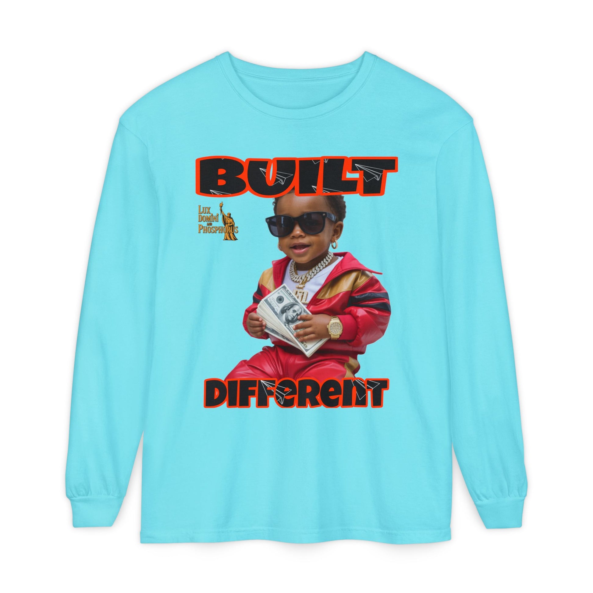 Long Sleeve T-Shirt - Built Different LD&P Apparel Design
