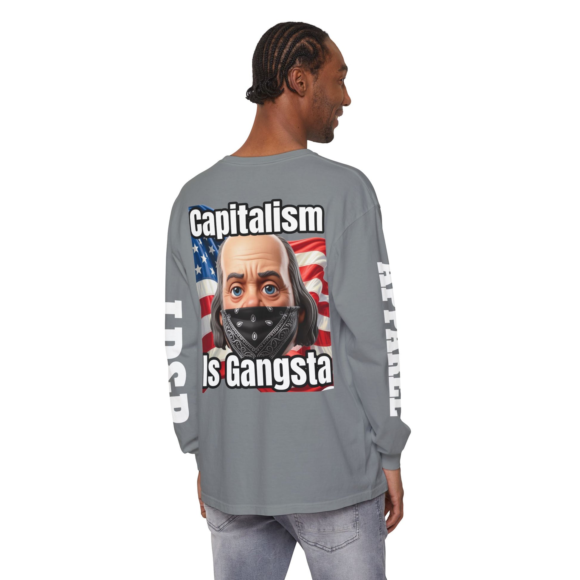 Capitalism is Gangsta Long Sleeve T-Shirt