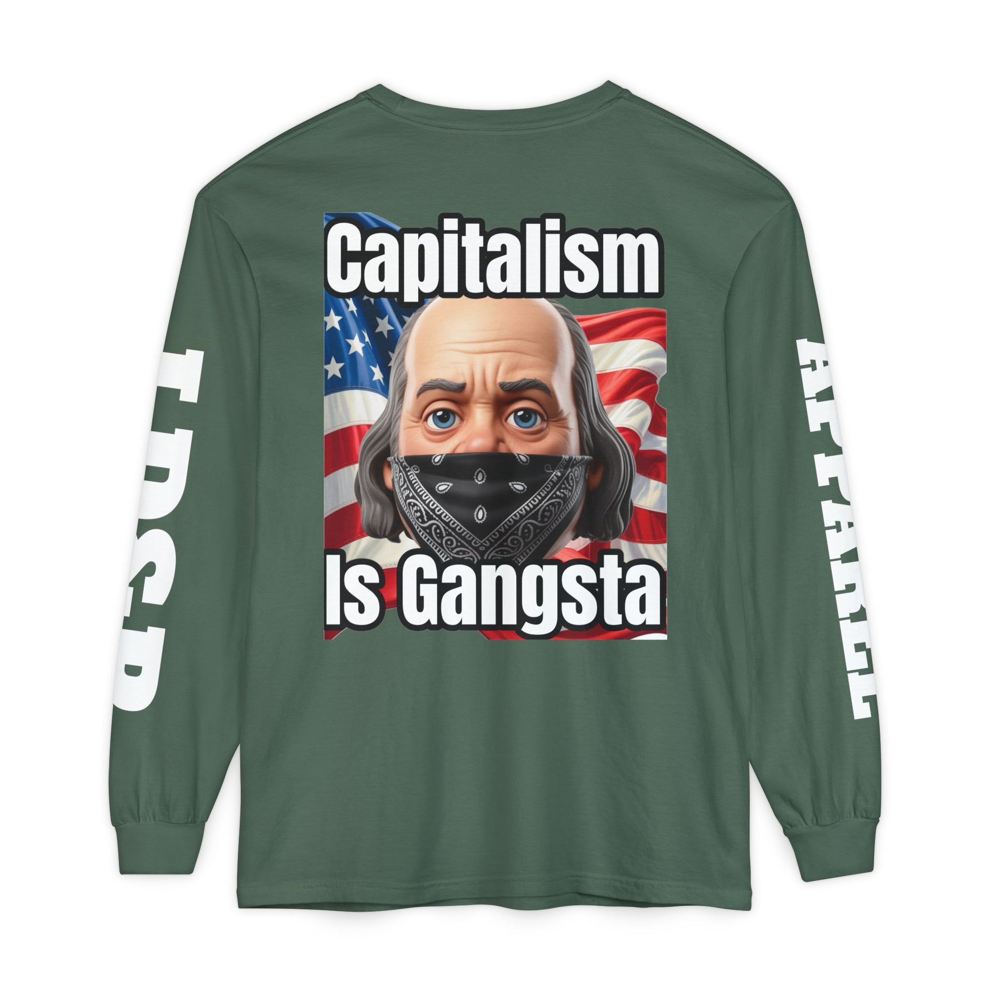 Capitalism is Gangsta Long Sleeve T-Shirt
