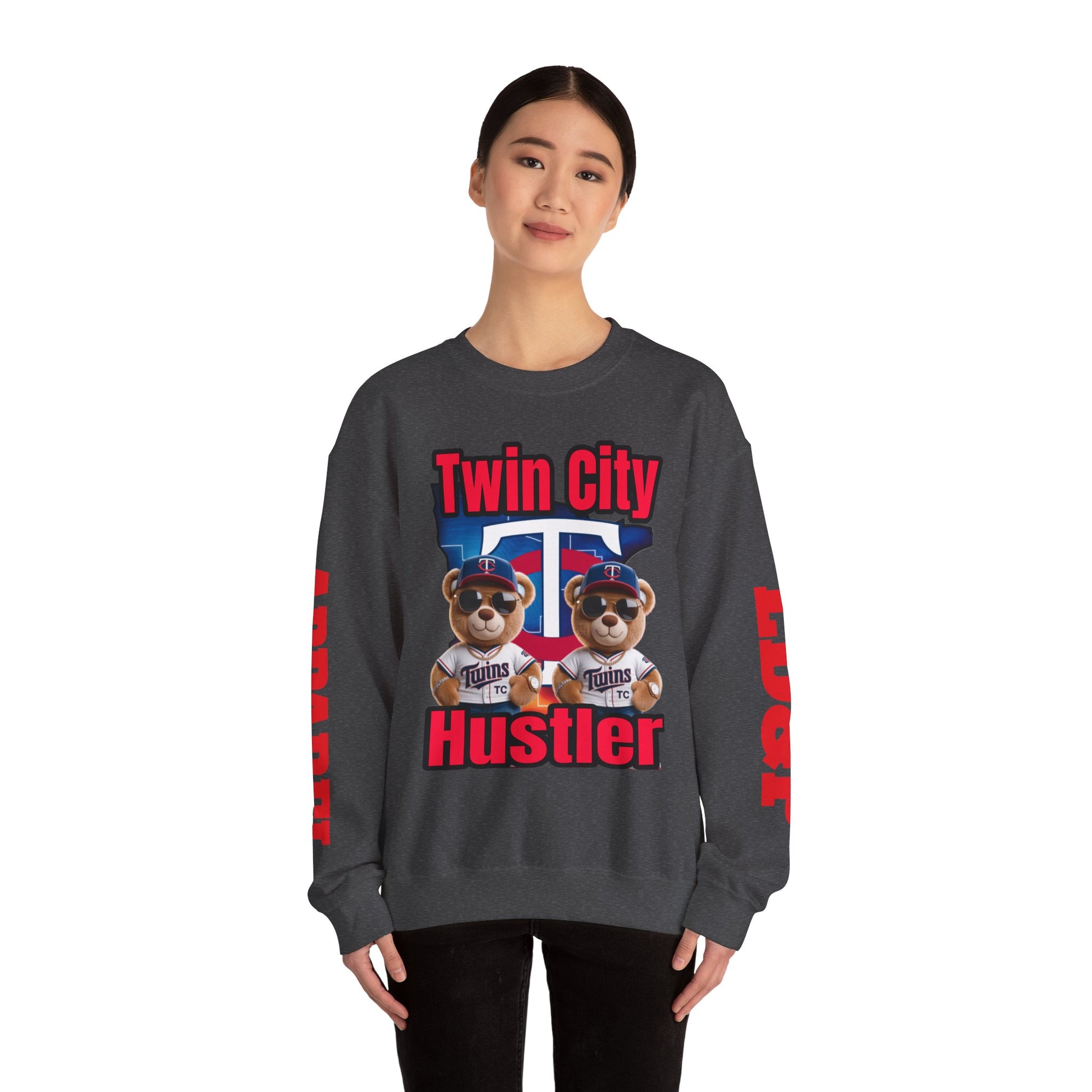 Crewneck Sweatshirt Twin City Hustler LD&P Apparel Design