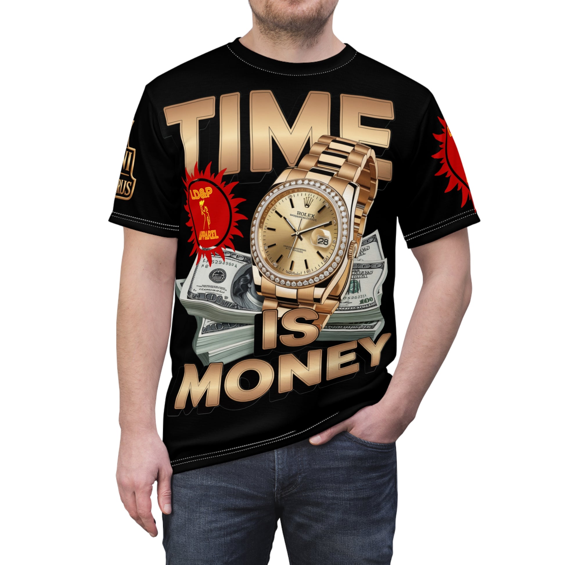 Time Is Money Unisex Tee - LD&P Apparel Design
