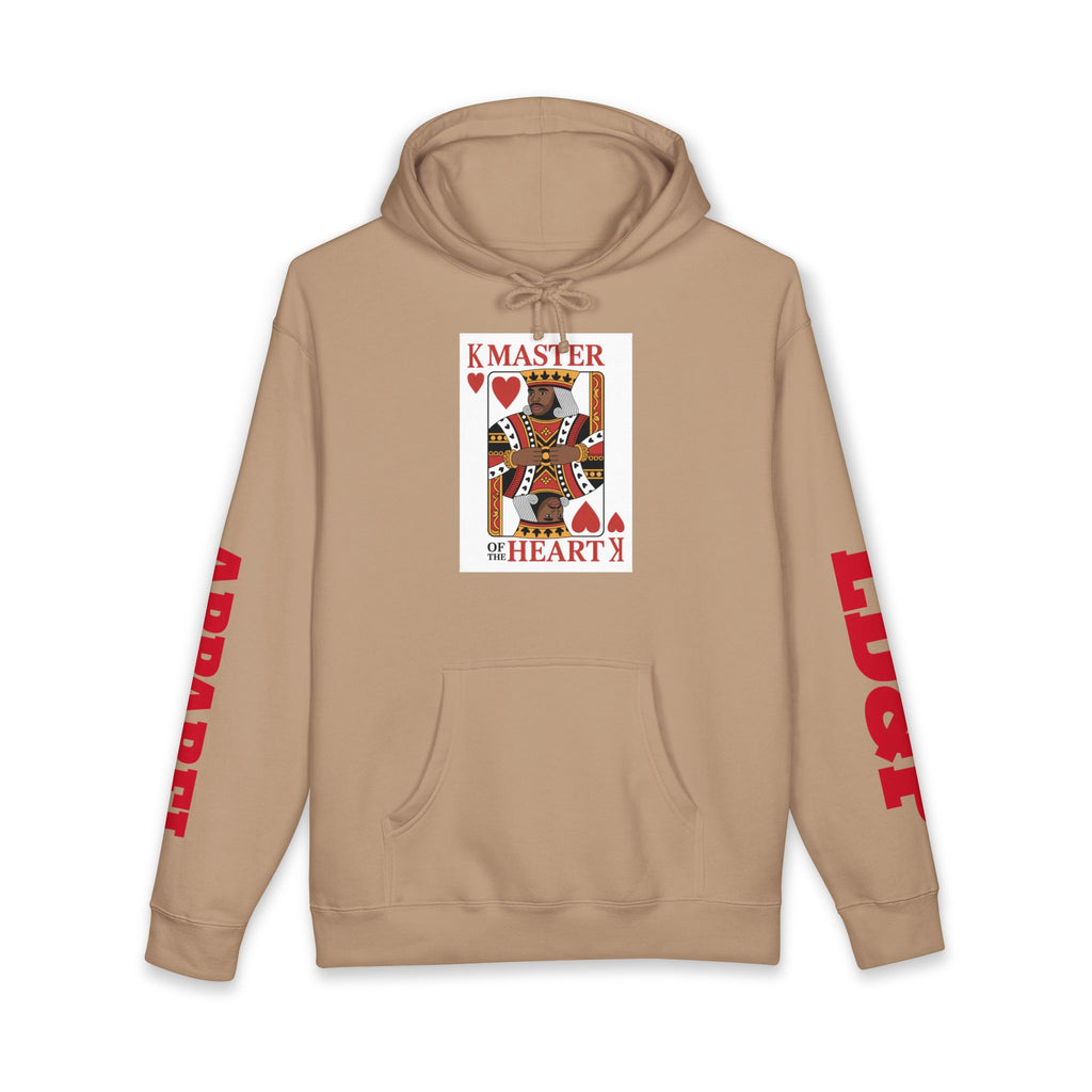 King Of Hearts  Heavyweight Hooded Sweatshirt