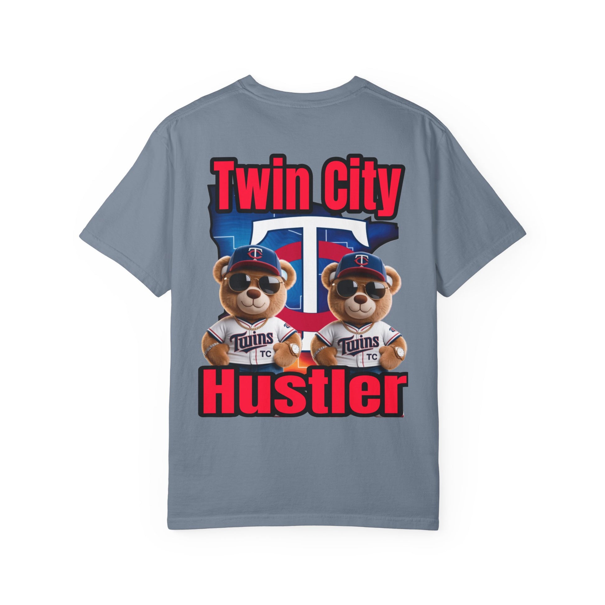 Hustler Garment-Dyed T-shirt - Twin City LD&P Apparel Design
