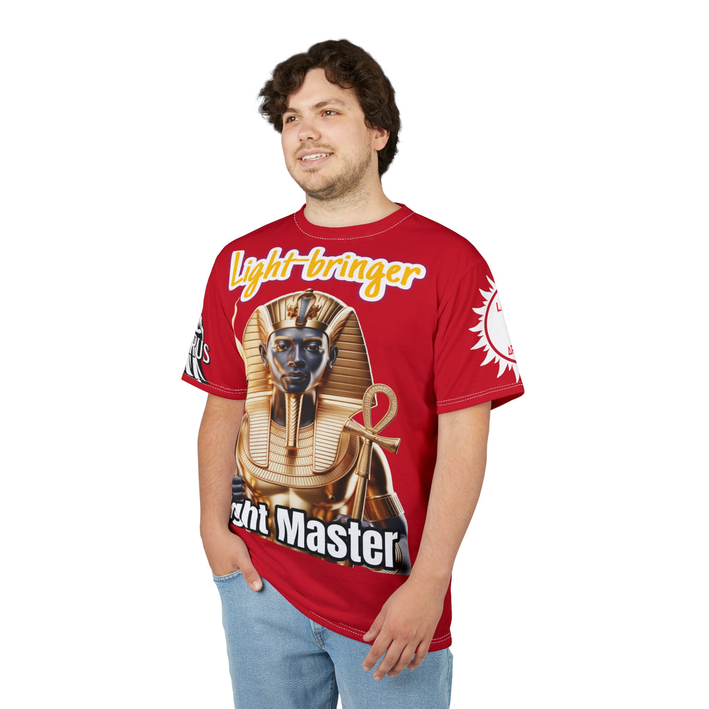 Light Master Tee - Lux Domini and Phosphorus LD&P Apparel Design Red