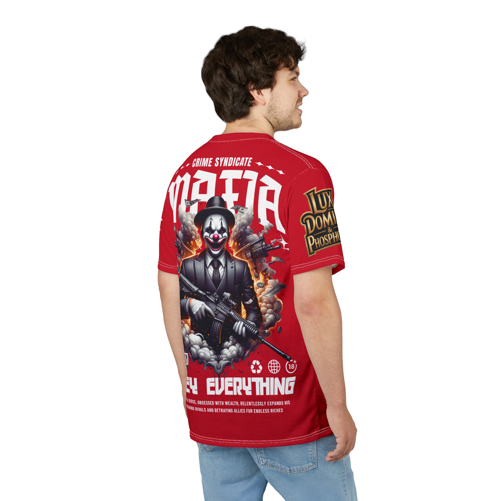 Copy of Mafia Crime Syndicate LD&P APPAREL Graphic Tee RED