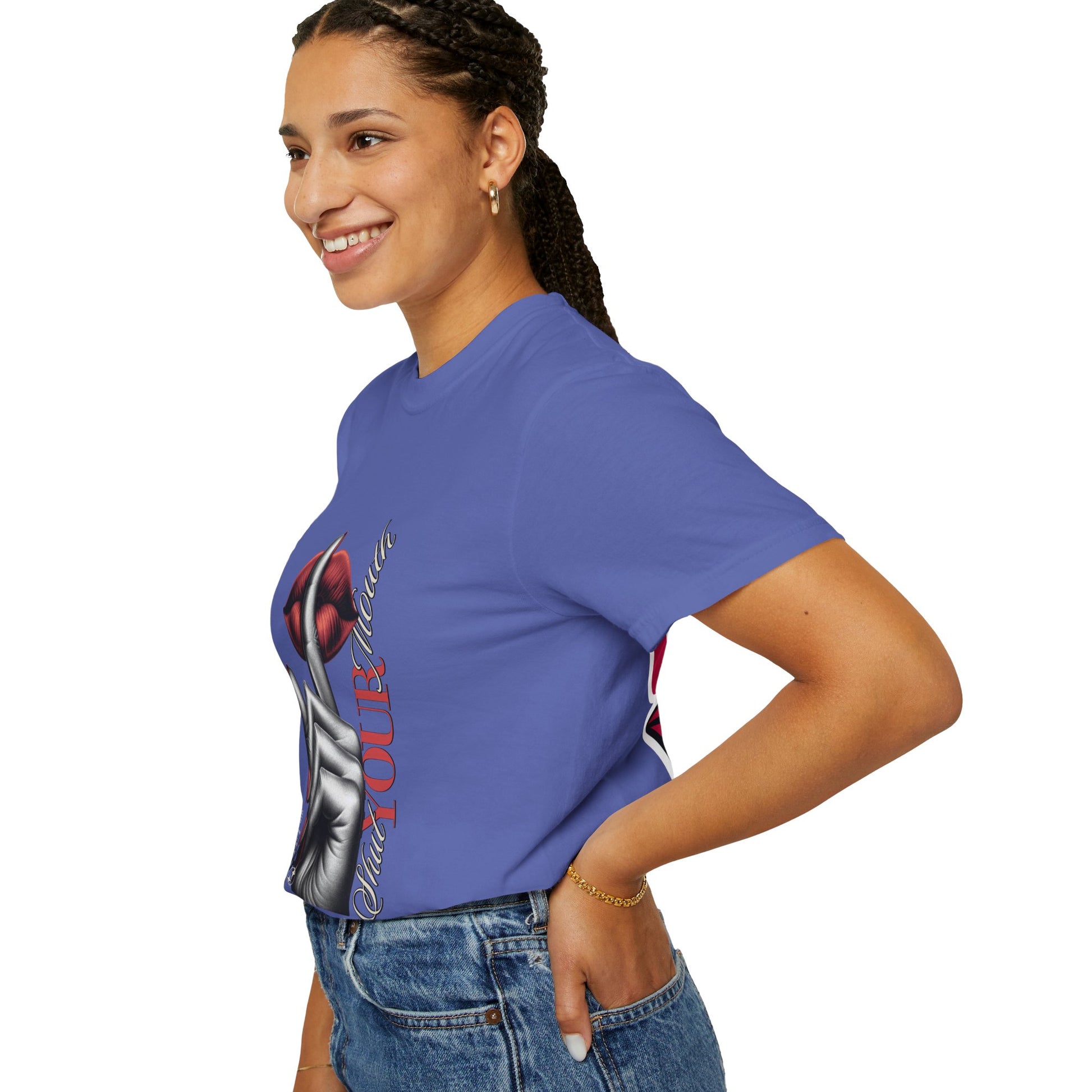 Dyed T-shirt - Big Moma Print
