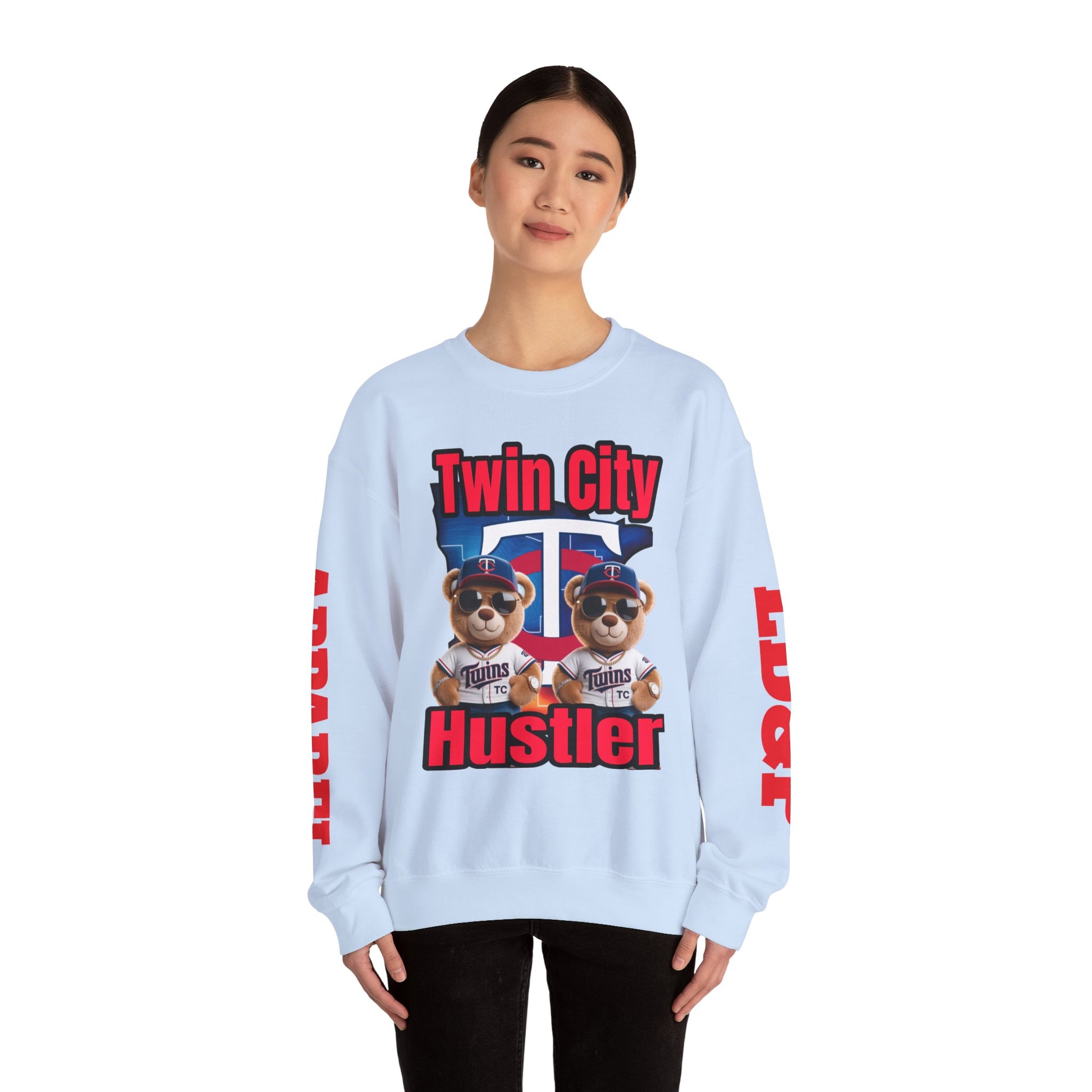 Crewneck Sweatshirt Twin City Hustler LD&P Apparel Design