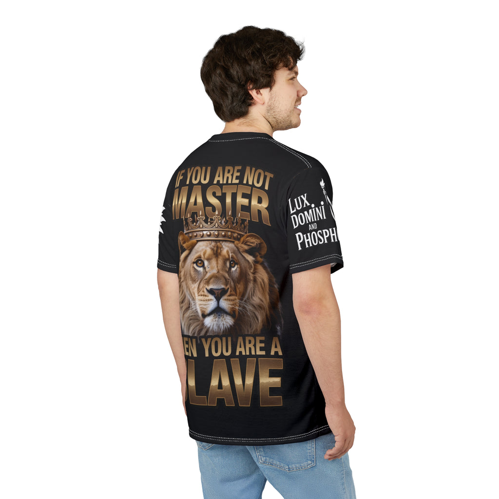 MASTER OR SLAVE Unisex Tee - Lux Domini and Phosphorus LD&P Apparel Design