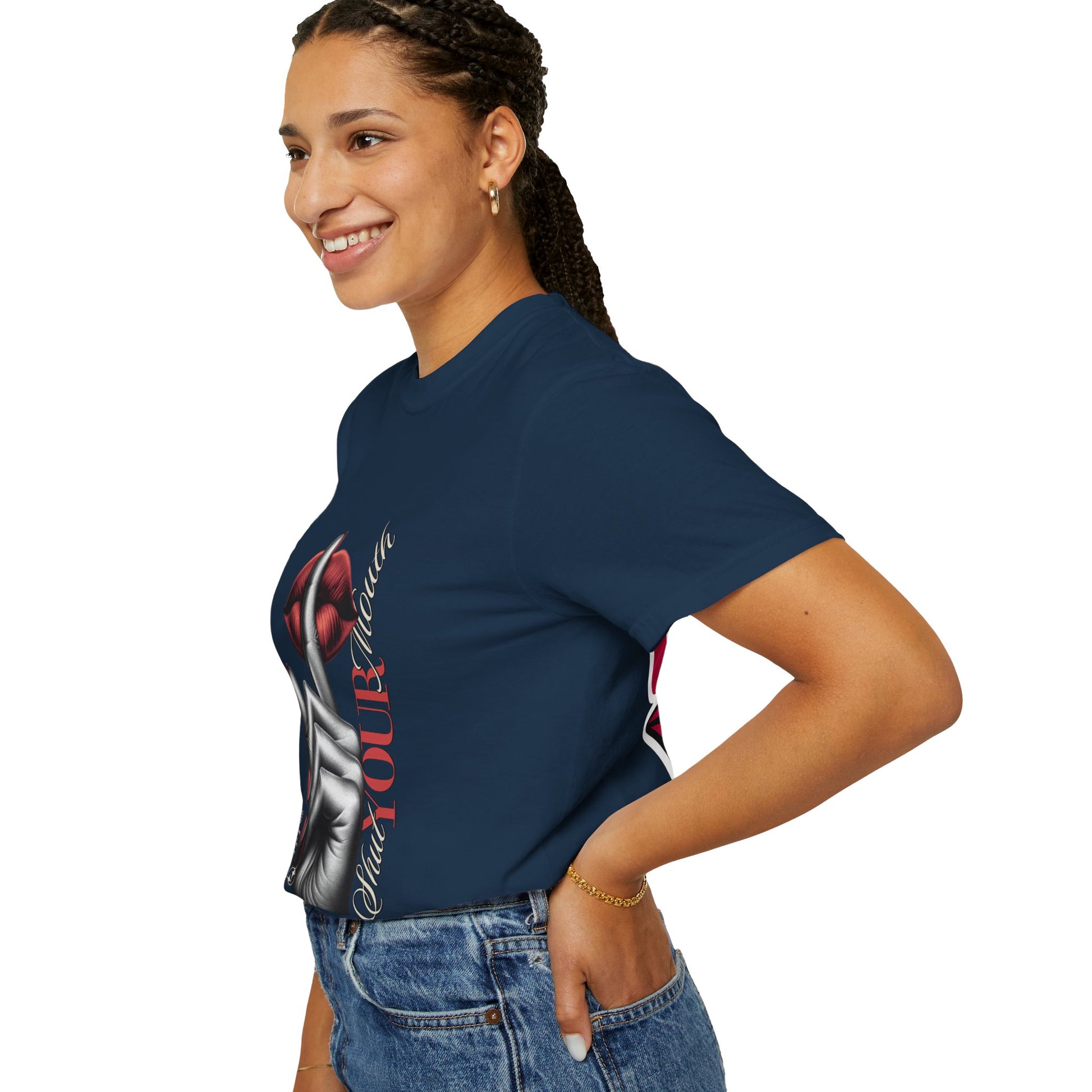 Dyed T-shirt - Big Moma Print