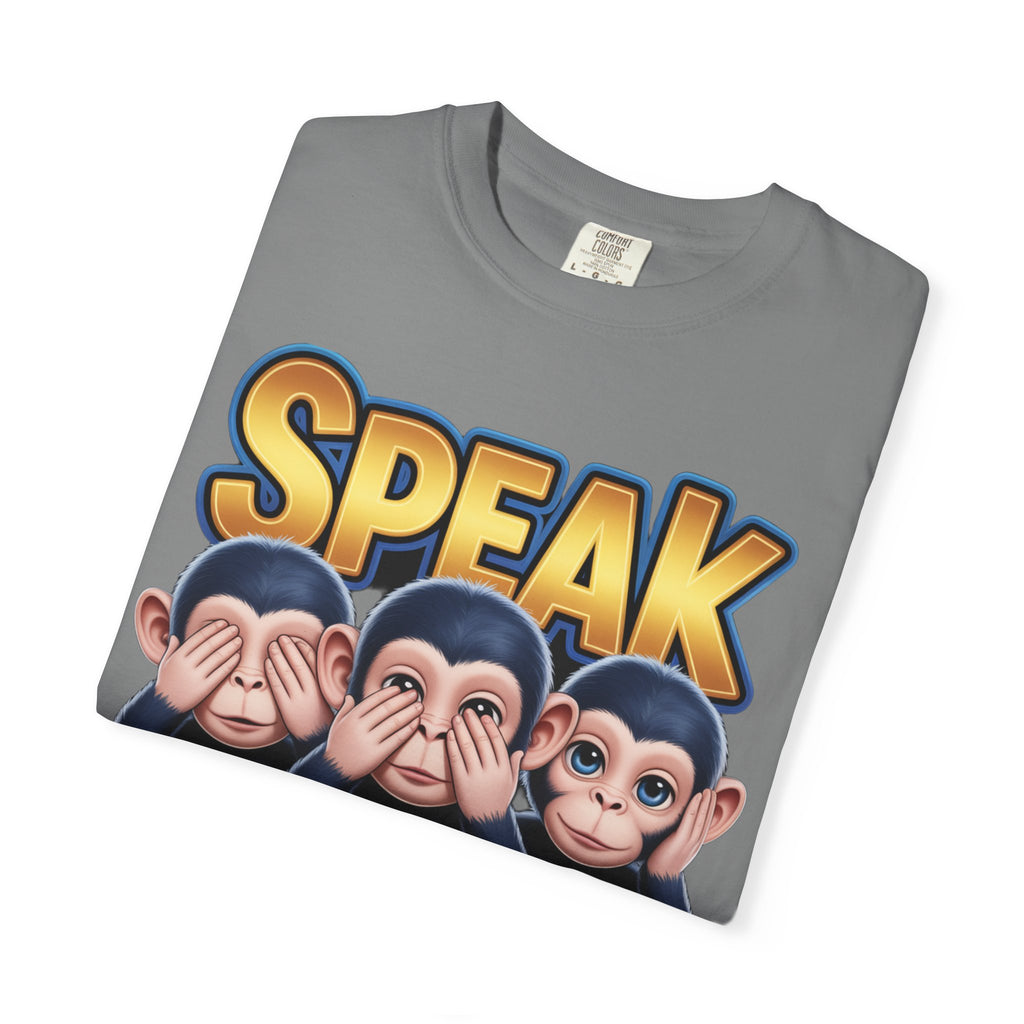 Graphic T-Shirt Speak See Hear No Evil design #2