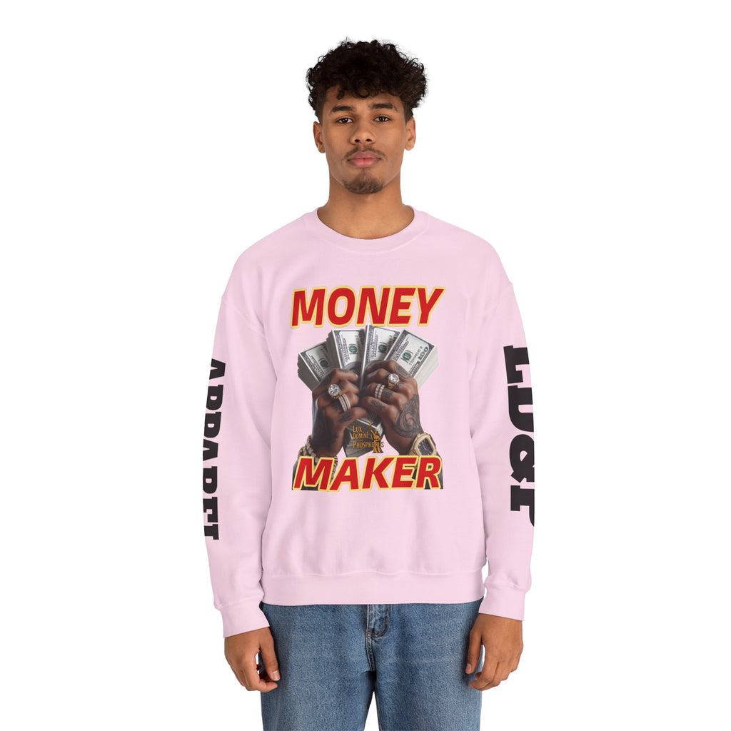 Money Maker Unisex Sweatshirt - LD&P APPAREL Design