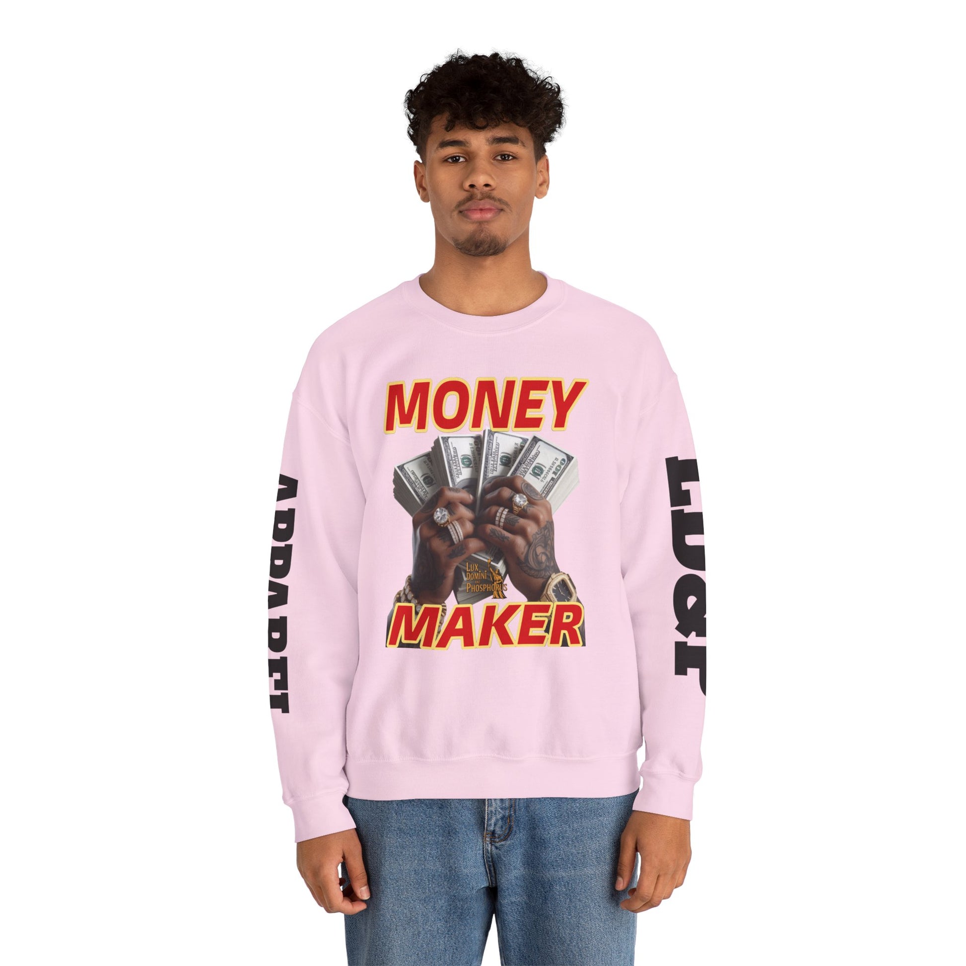 Money Maker Unisex Sweatshirt - LD&P APPAREL Design