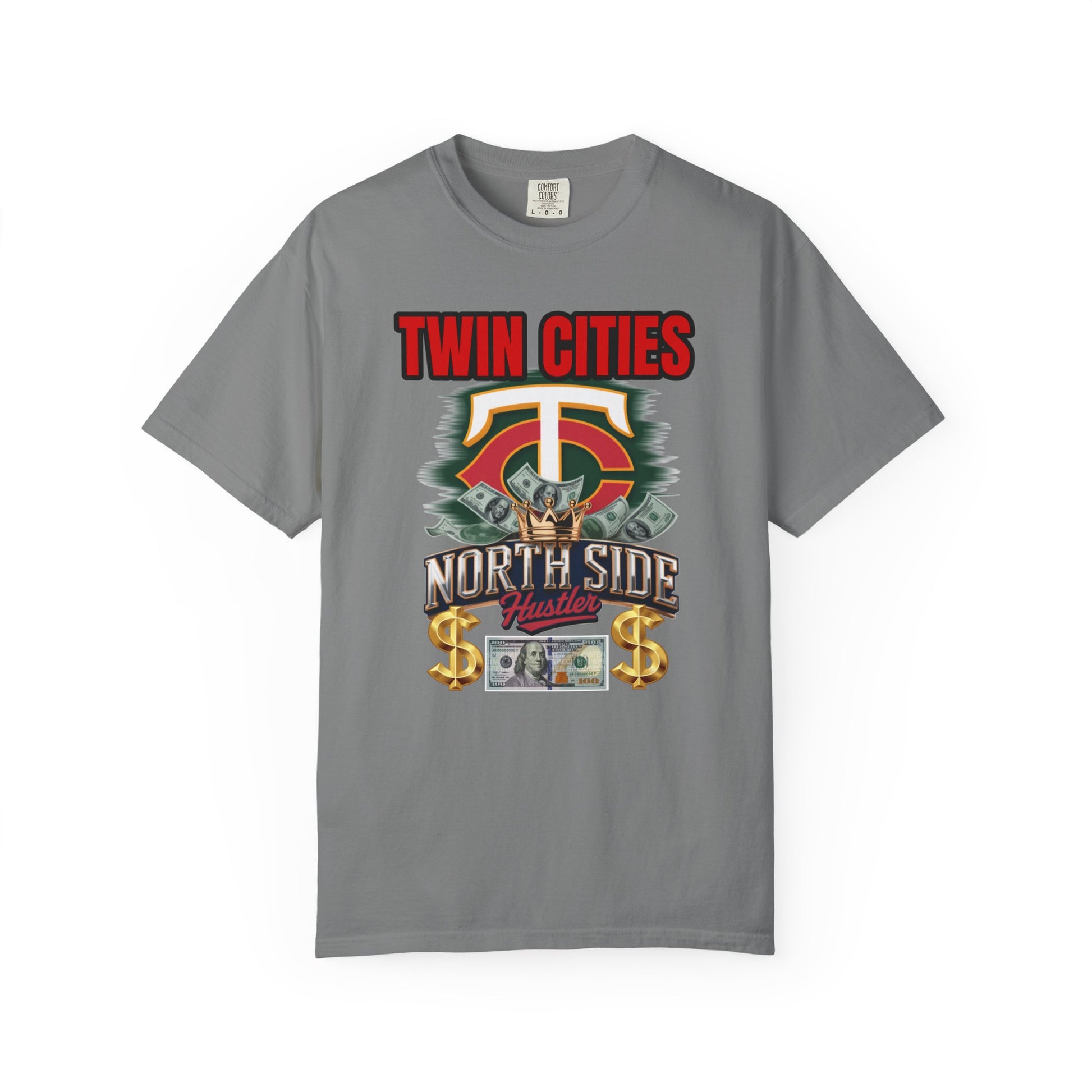 Garment-Dyed T-shirt - TC Northside HUSTLER