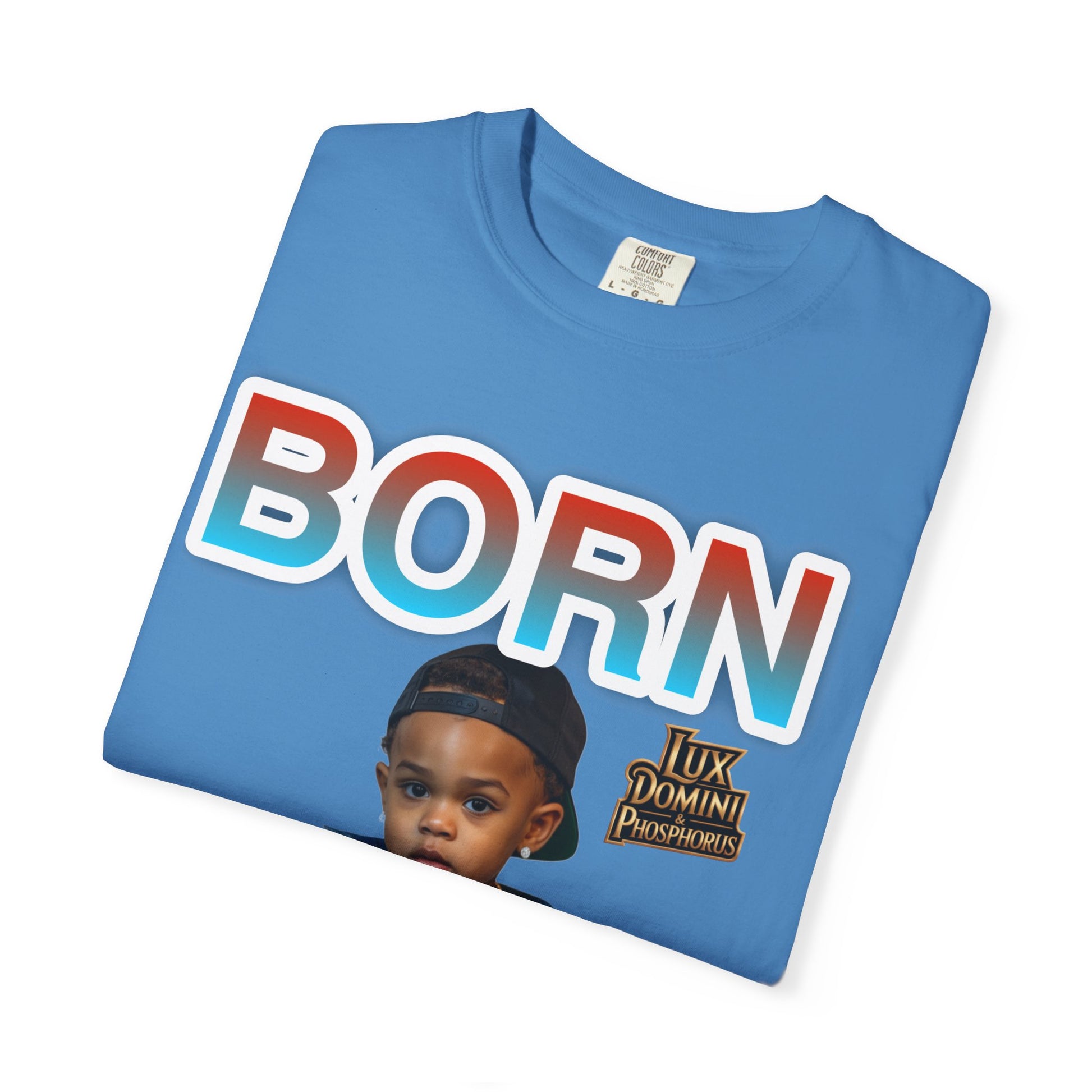 Garment-Dyed T-shirt BORN HUSTLER LD&P APPAREL
