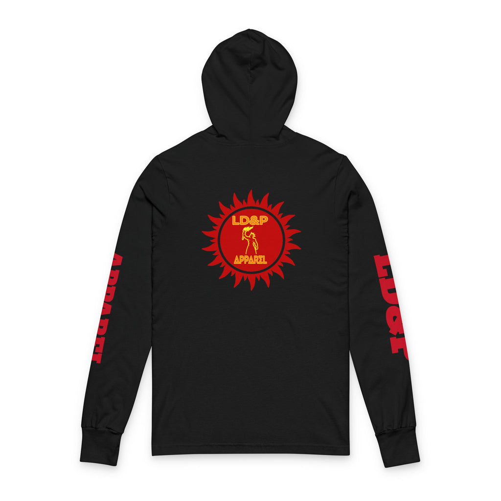 Unisex Hooded Long Sleeve Tee LD&P APPAREL Design
