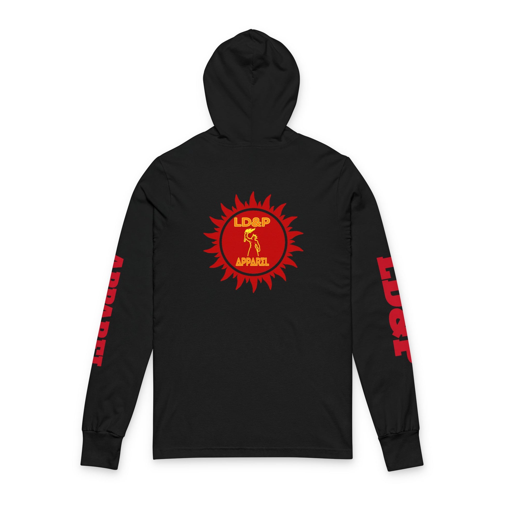 Unisex Hooded Long Sleeve Tee LD&P APPAREL Design