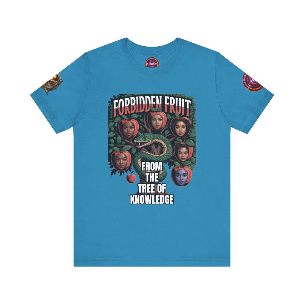 Short Sleeve Tee - Tree of Knowledge Forbidden Fruit Design