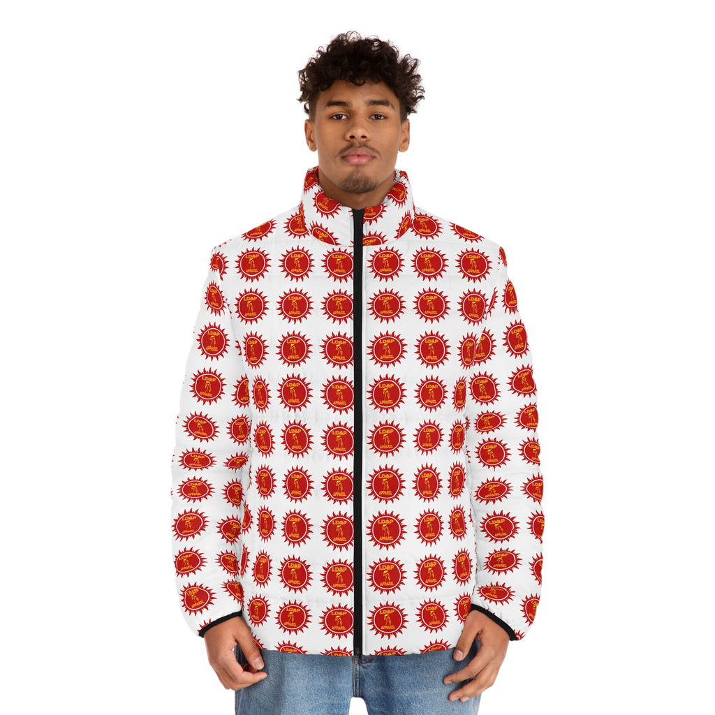 White Puffer Jacket LD&P APPAREL Design