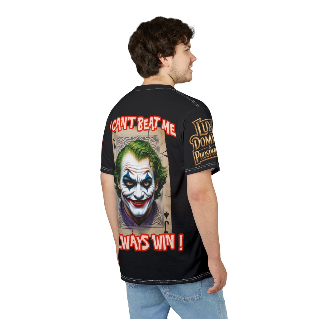 LD&P APPAREL "U Can't Beat Me I Always Win" Graphic Tee Shirt black