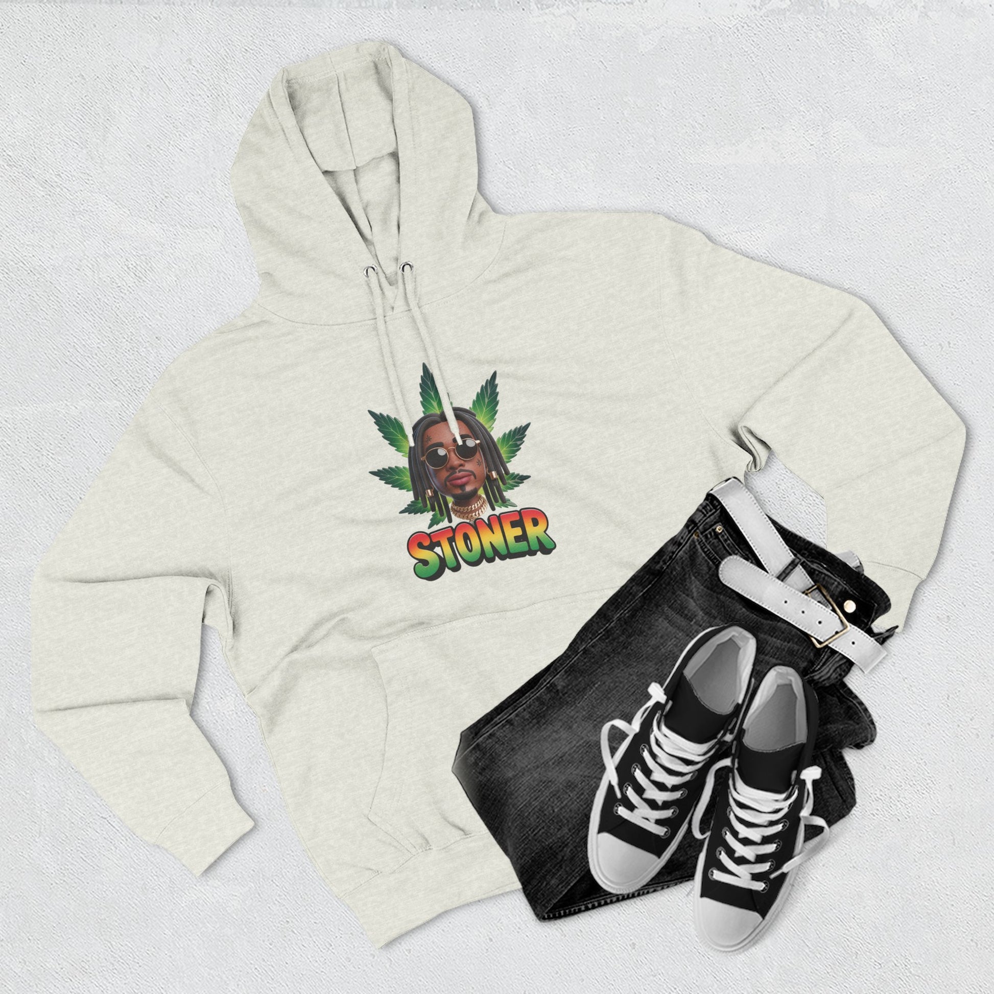 Fleece Hoodie - Stoner Vibes
