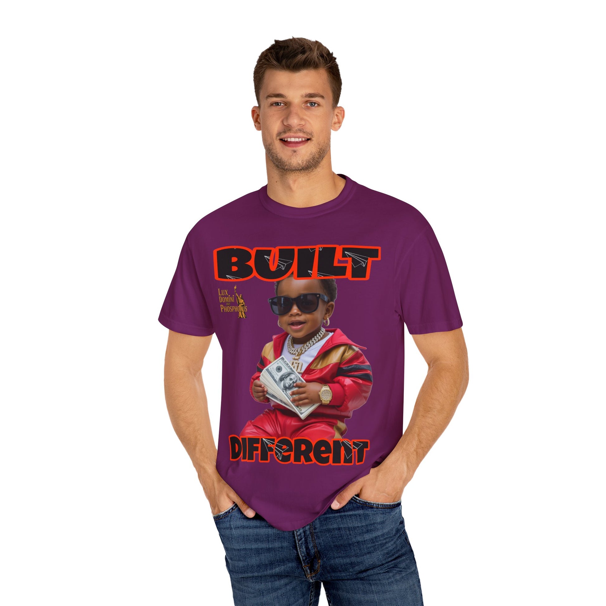 Garment-Dyed T-Shirt - Built Different LD&P Apparel