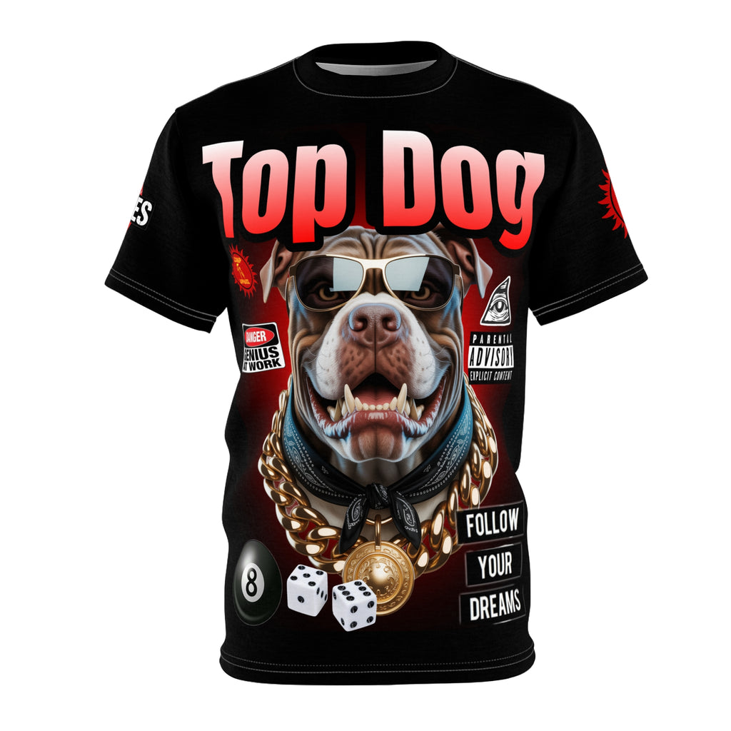 Top Dog LD&P APPAREL GRAPHIC T-Shirt BLACK