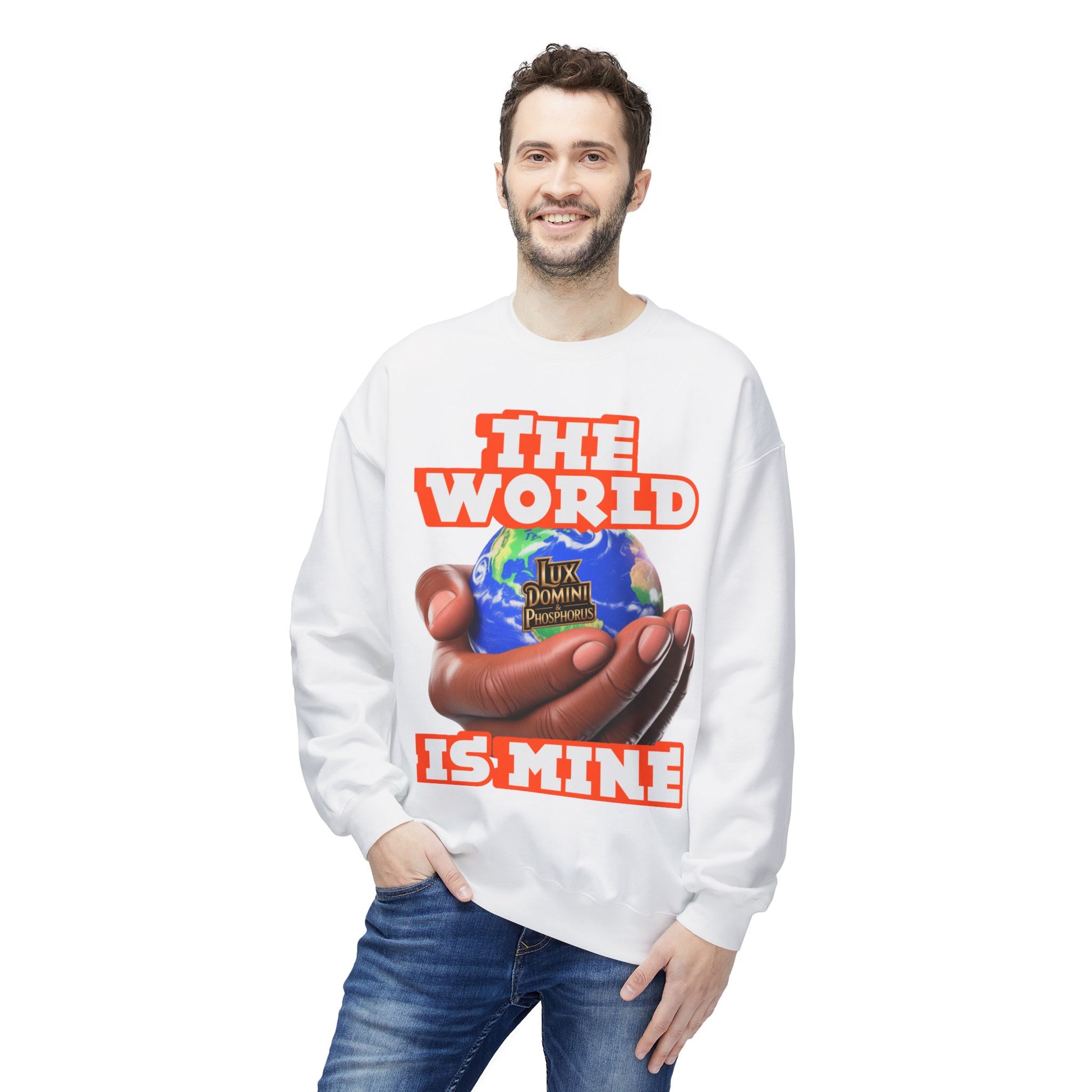 "The World Is Mine" Crewneck Sweatshirt